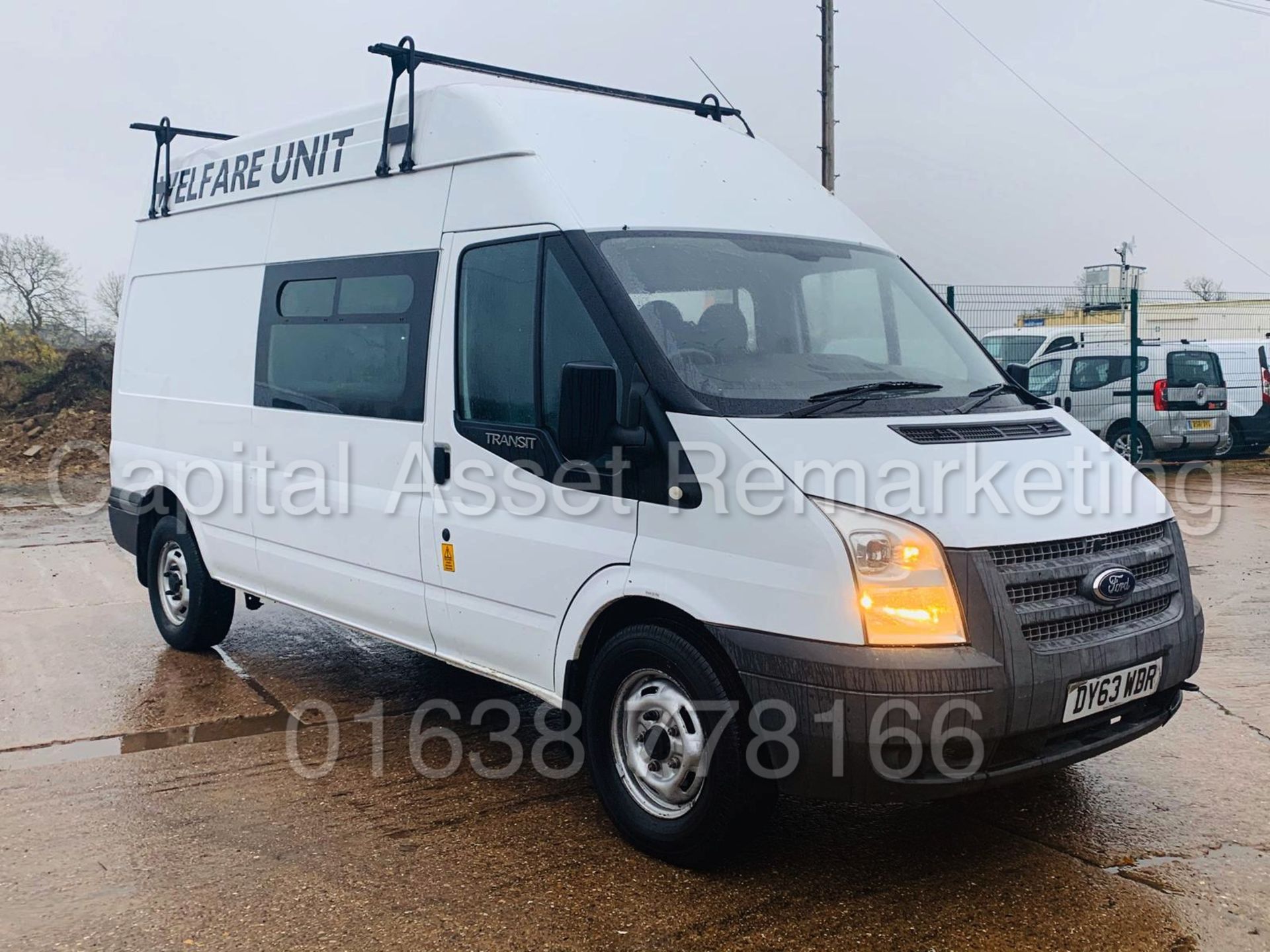 FORD TRANSIT T350 *LWB - 7 SEATER MESSING UNIT* (2014 MODEL) '2.4 TDCI - 6 SPEED' (1 OWNER) *TOILET* - Image 8 of 30