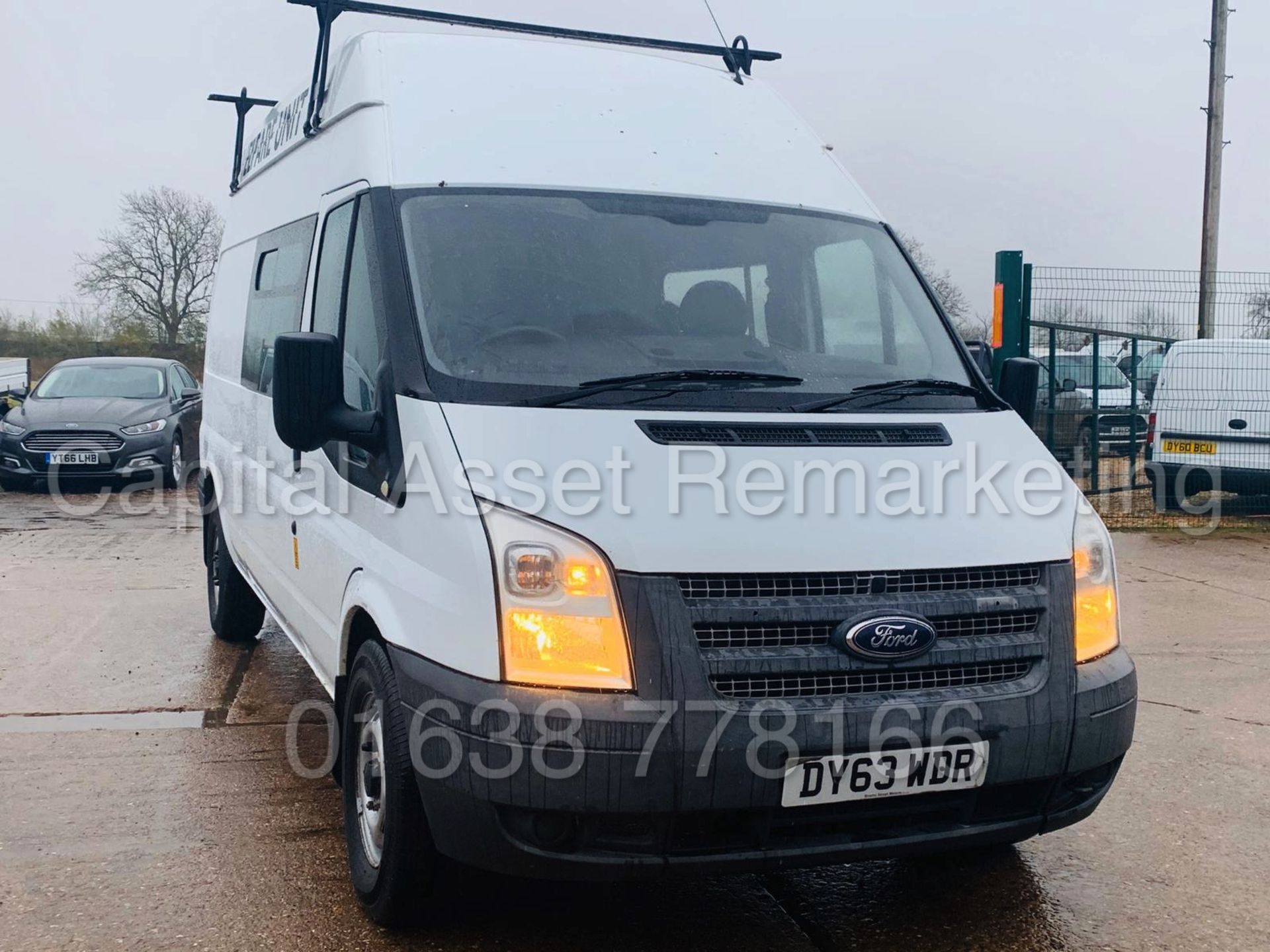 FORD TRANSIT T350 *LWB - 7 SEATER MESSING UNIT* (2014 MODEL) '2.4 TDCI - 6 SPEED' (1 OWNER) *TOILET* - Image 9 of 30