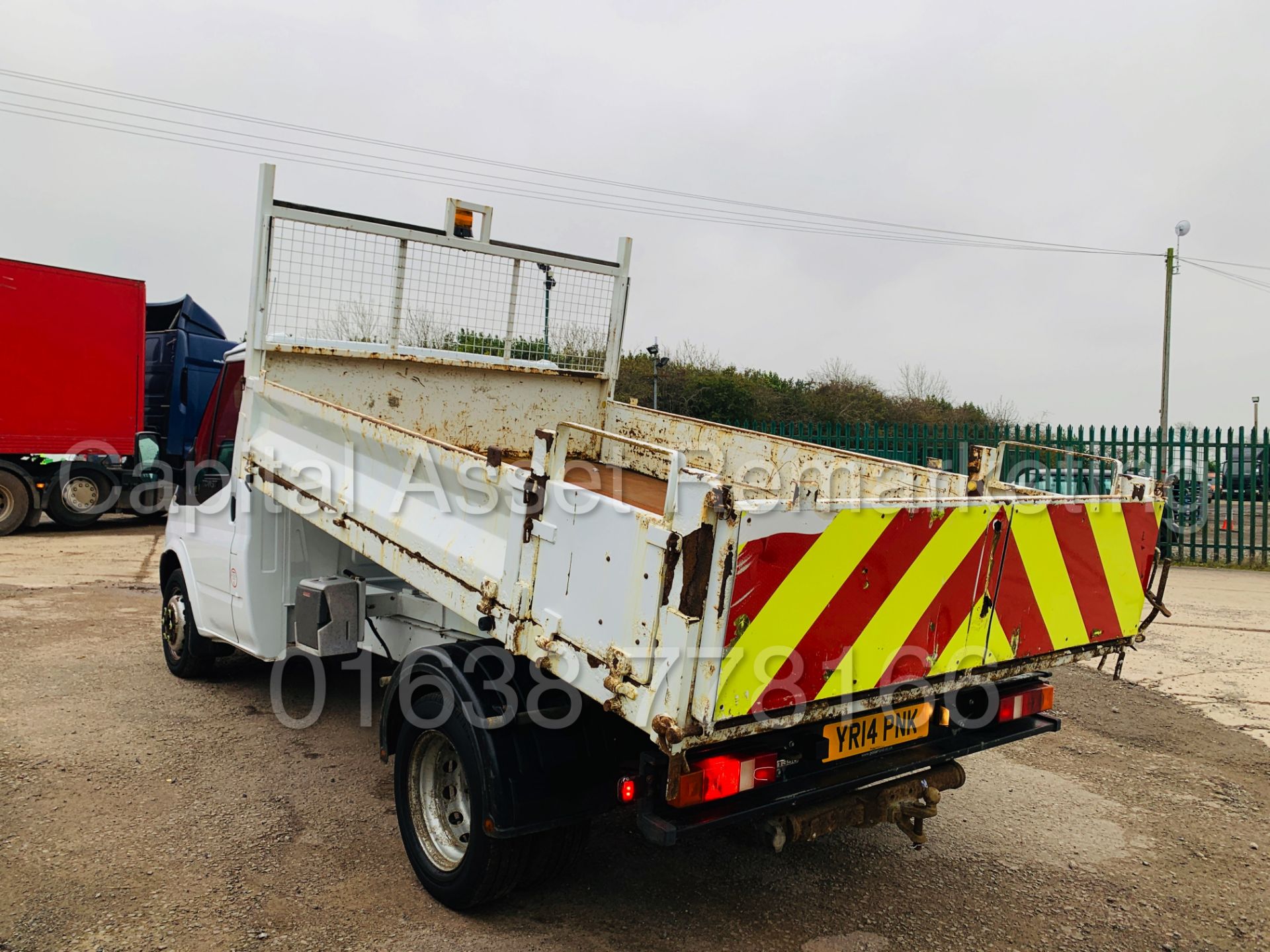 FORD TRANSIT 100 T350L RWD *SINGLE CAB - TIPPER TRUCK* (2014) '2.2 TDCI -100 BHP- 6 SPEED' (3500 KG) - Image 5 of 37