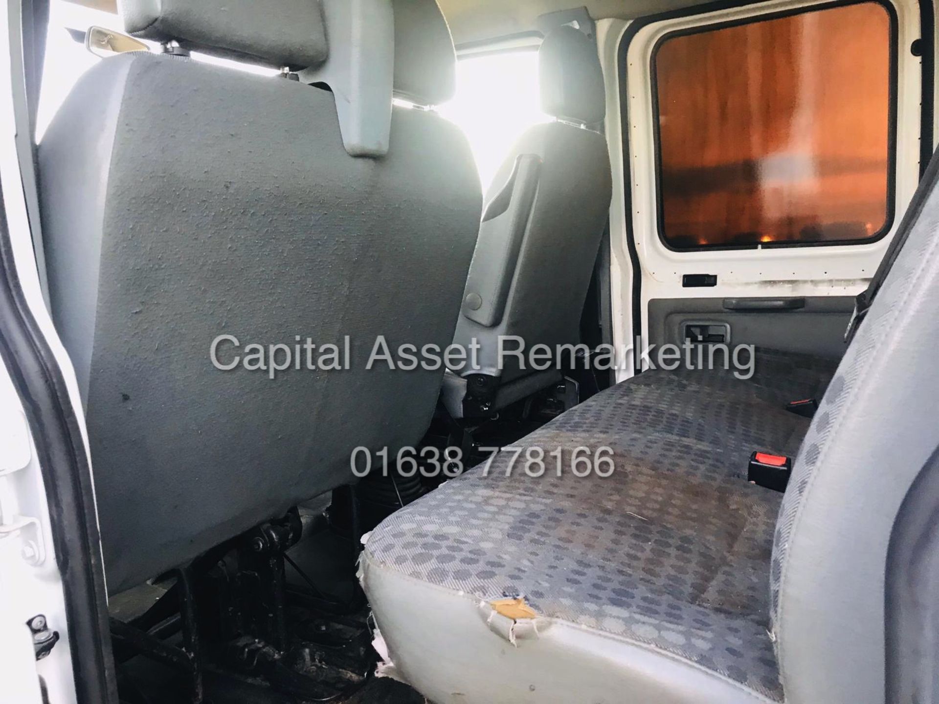 FORD TRANSIT 2.2TDCI "125 - 6 SPEED" T350 RWD "TIPPER" D/C (12 REG) ELEC PACK - 6 SEATER - 3500KG - Image 17 of 19