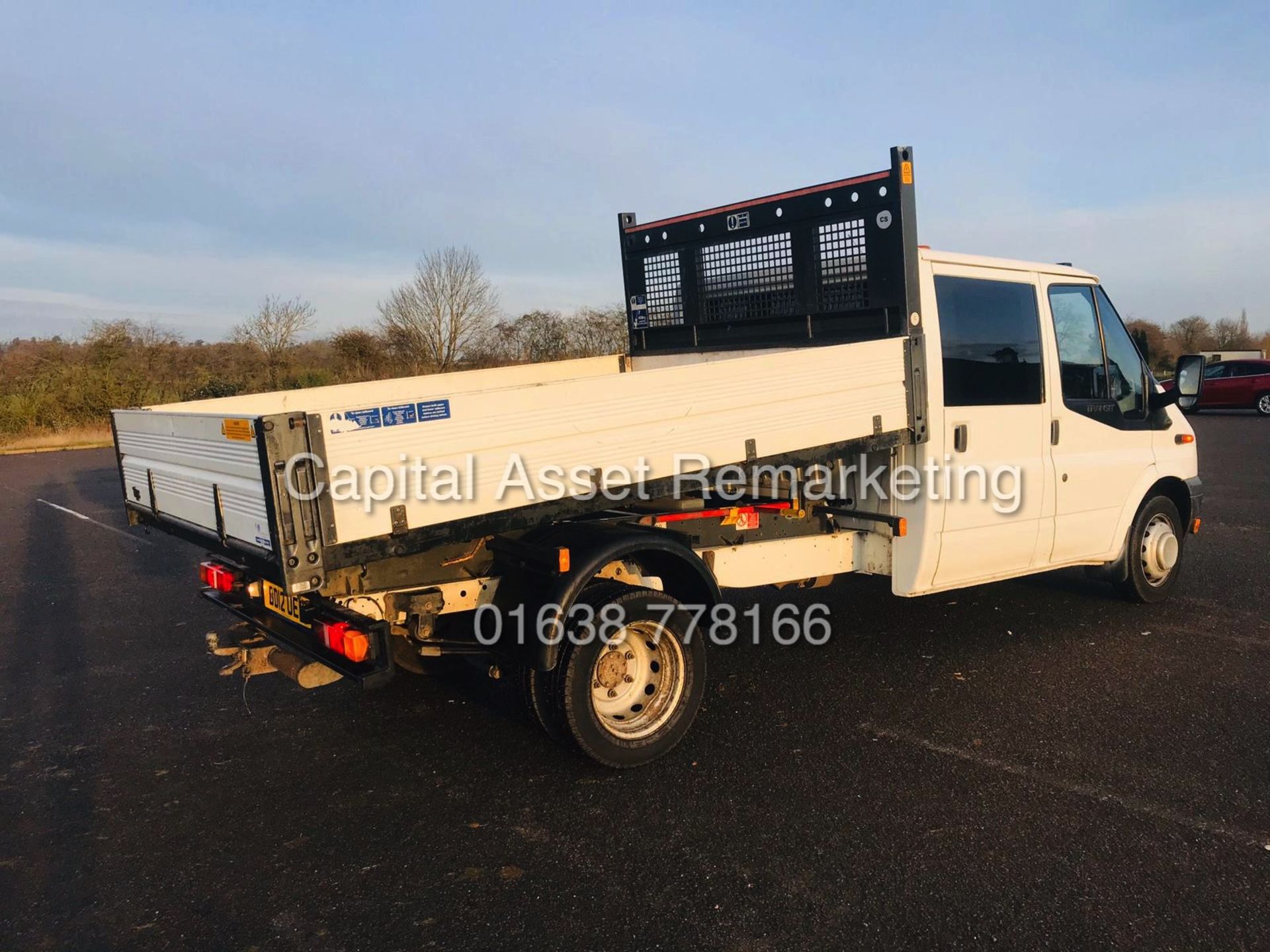 FORD TRANSIT 2.2TDCI "125 - 6 SPEED" T350 RWD "TIPPER" D/C (12 REG) ELEC PACK - 6 SEATER - 3500KG - Image 7 of 19