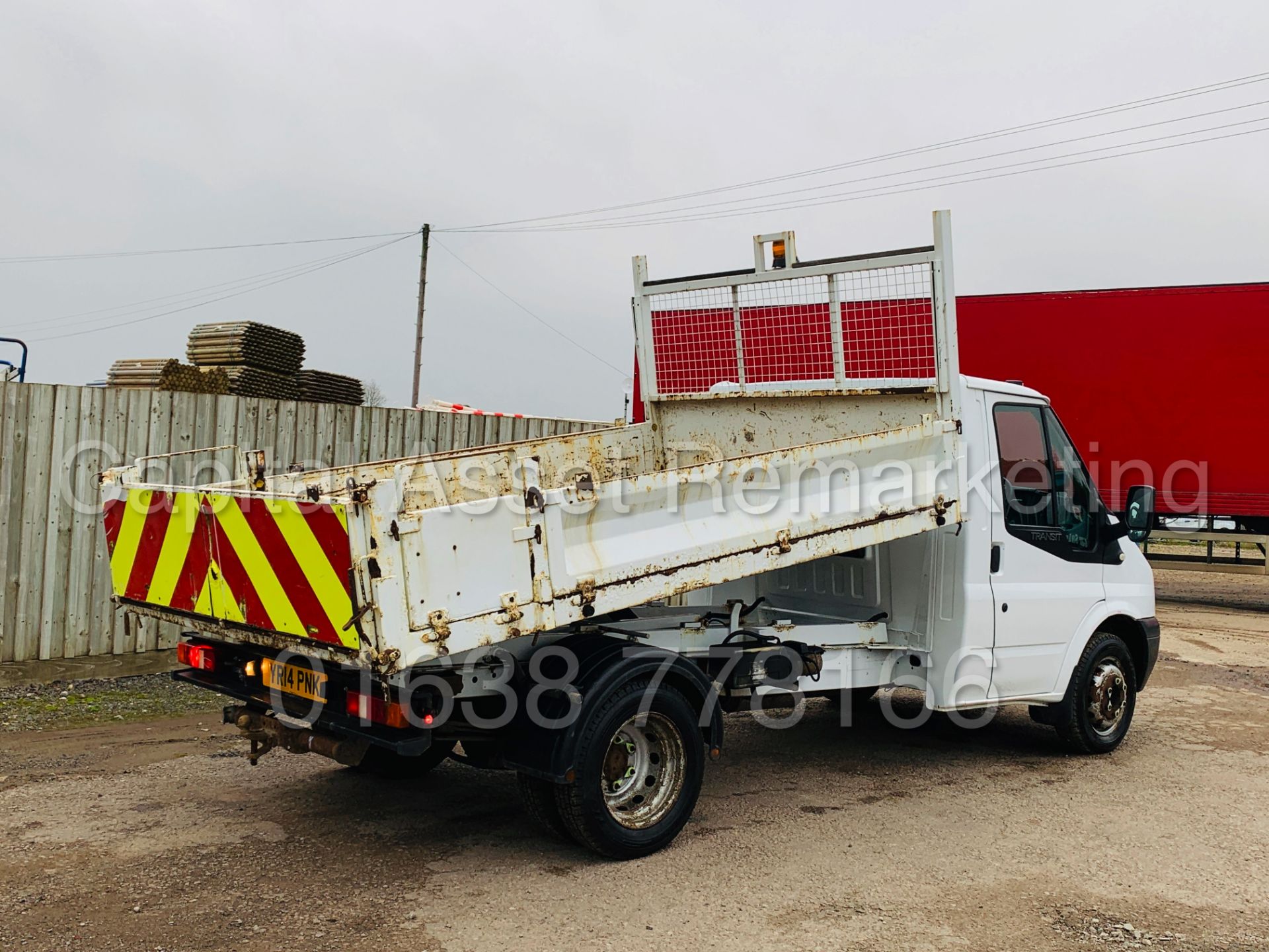 FORD TRANSIT 100 T350L RWD *SINGLE CAB - TIPPER TRUCK* (2014) '2.2 TDCI -100 BHP- 6 SPEED' (3500 KG) - Image 8 of 37