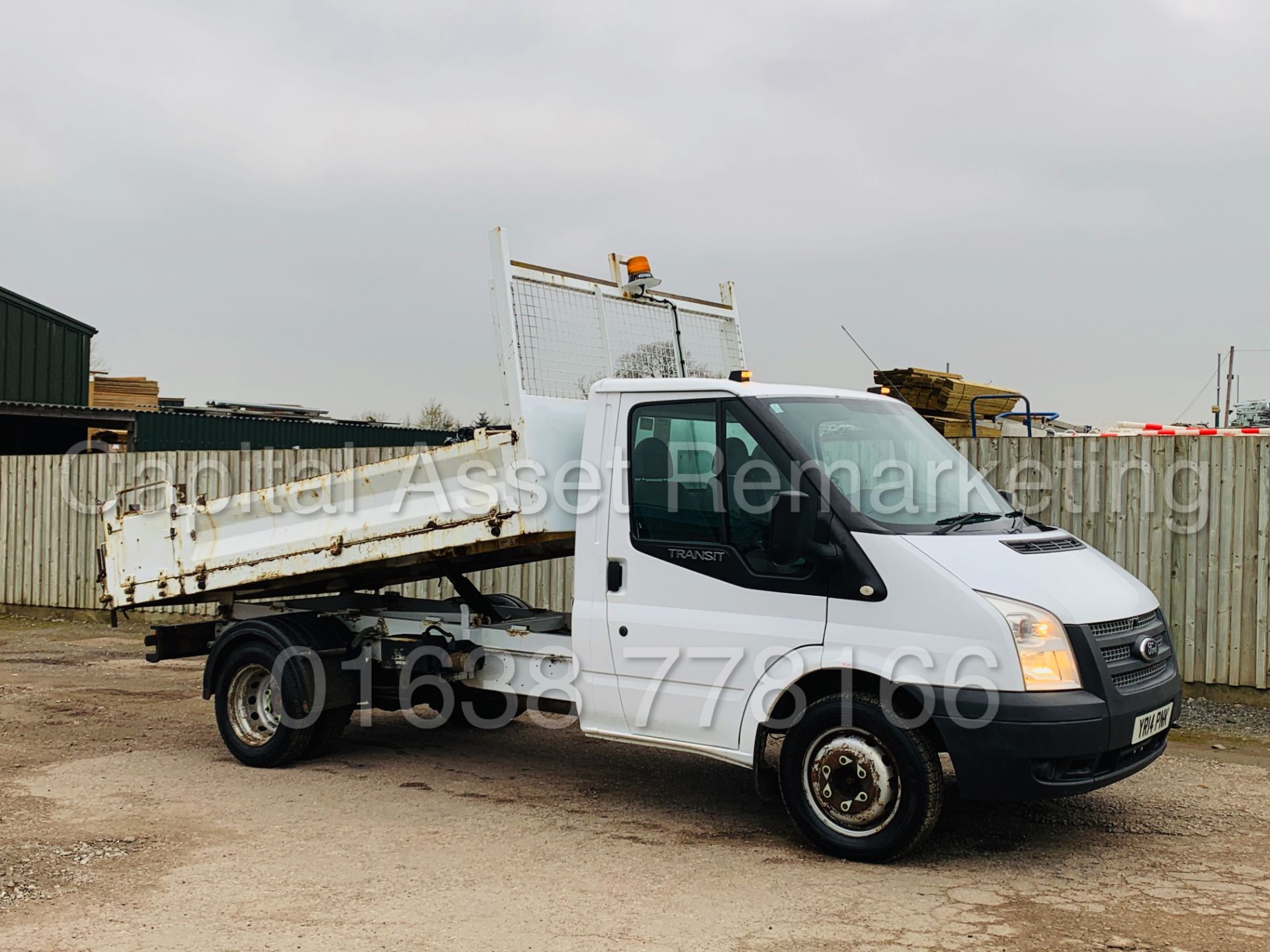 FORD TRANSIT 100 T350L RWD *SINGLE CAB - TIPPER TRUCK* (2014) '2.2 TDCI -100 BHP- 6 SPEED' (3500 KG) - Image 10 of 37