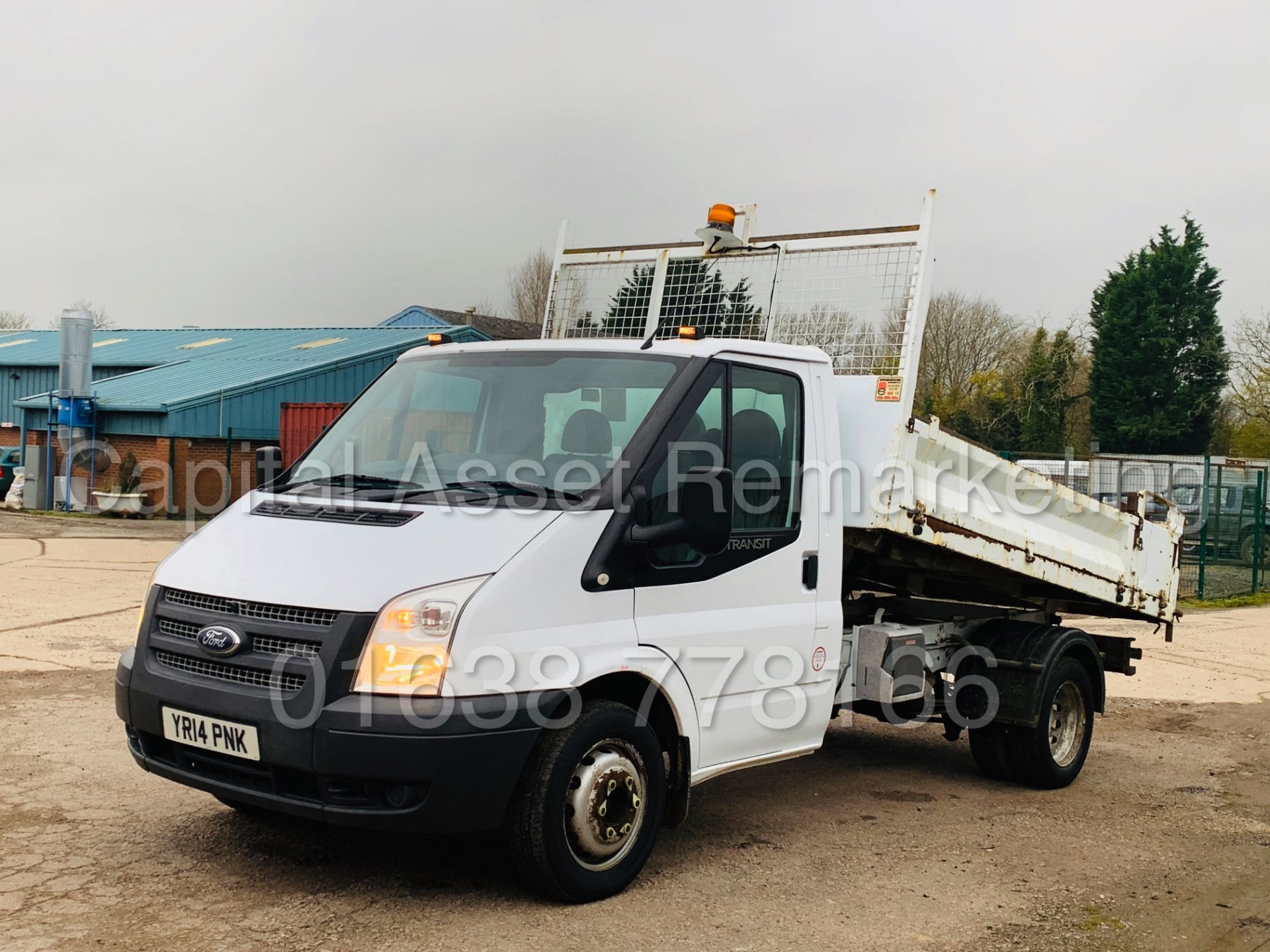 FORD TRANSIT 100 T350L RWD *SINGLE CAB - TIPPER TRUCK* (2014) '2.2 TDCI -100 BHP- 6 SPEED' (3500 KG) - Image 3 of 37