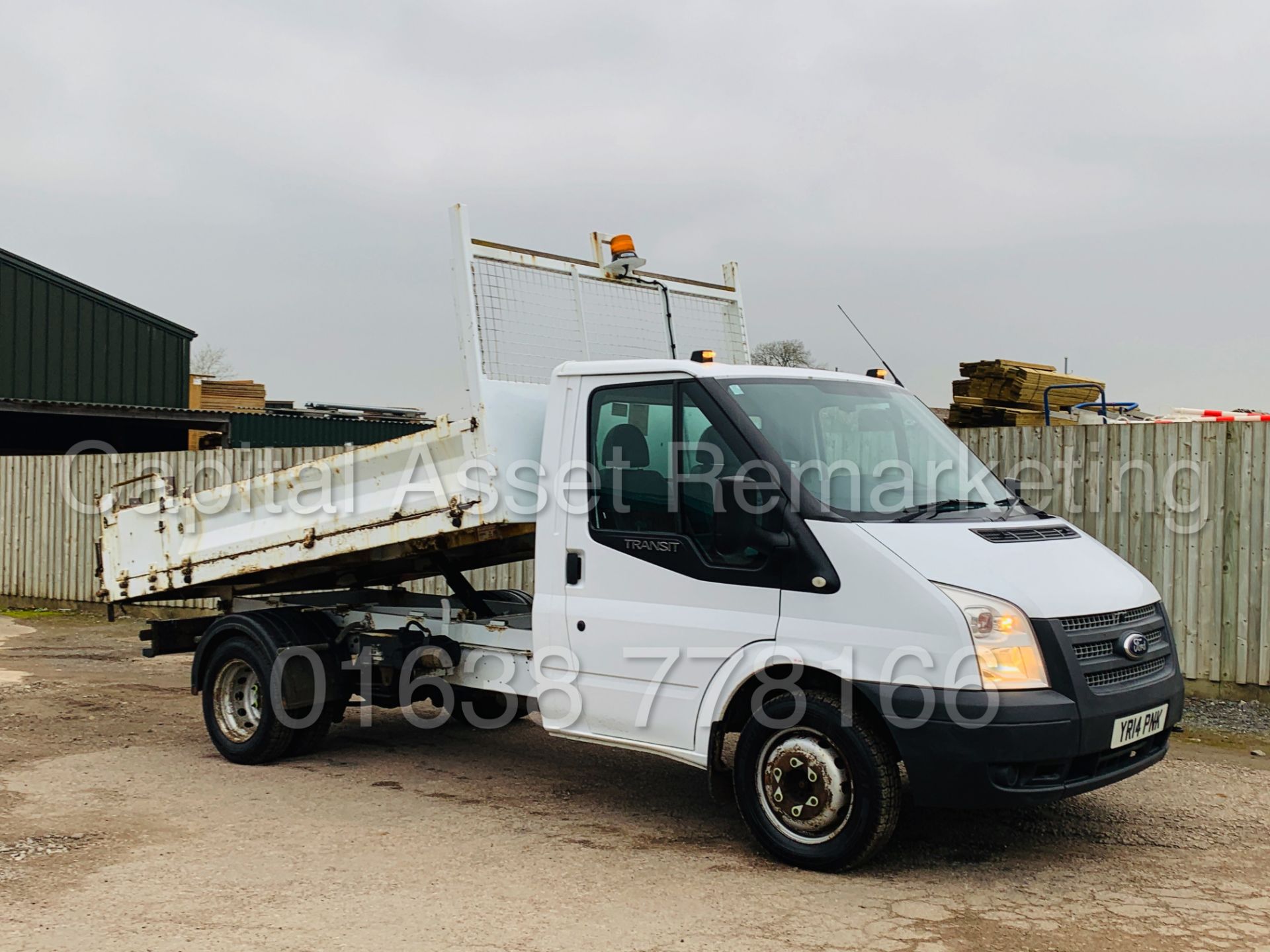 FORD TRANSIT 100 T350L RWD *SINGLE CAB - TIPPER TRUCK* (2014) '2.2 TDCI -100 BHP- 6 SPEED' (3500 KG) - Image 11 of 37