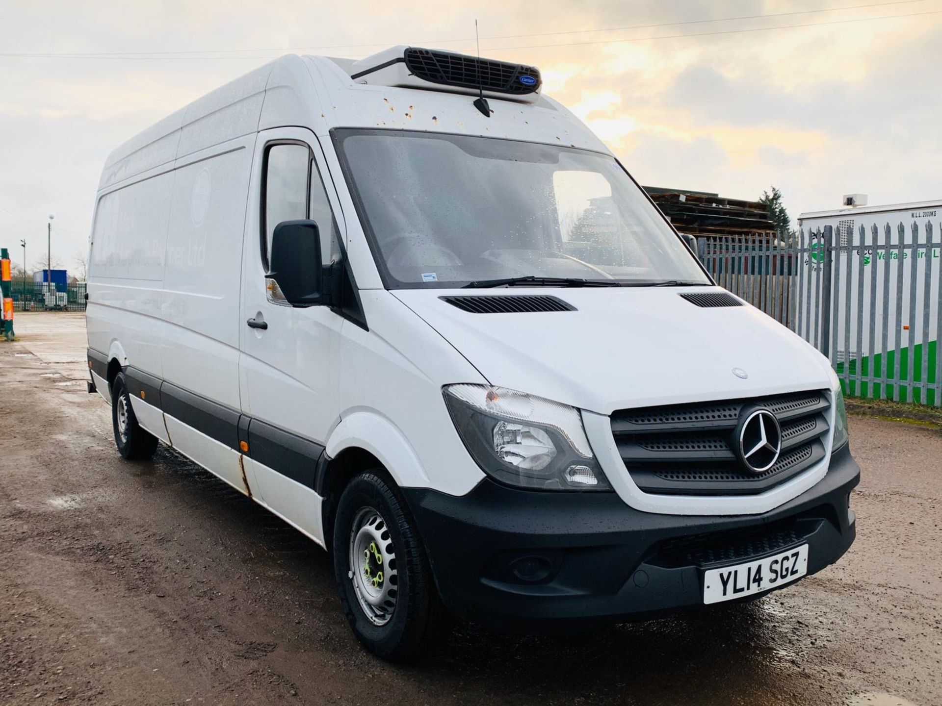 MERCEDES SPRINTER 313CDI "LWB" HIGH ROOF - FRIDGE / FREEZER VAN - 14 REG - NEW SHAPE - 1 KEEPER - - Image 3 of 21