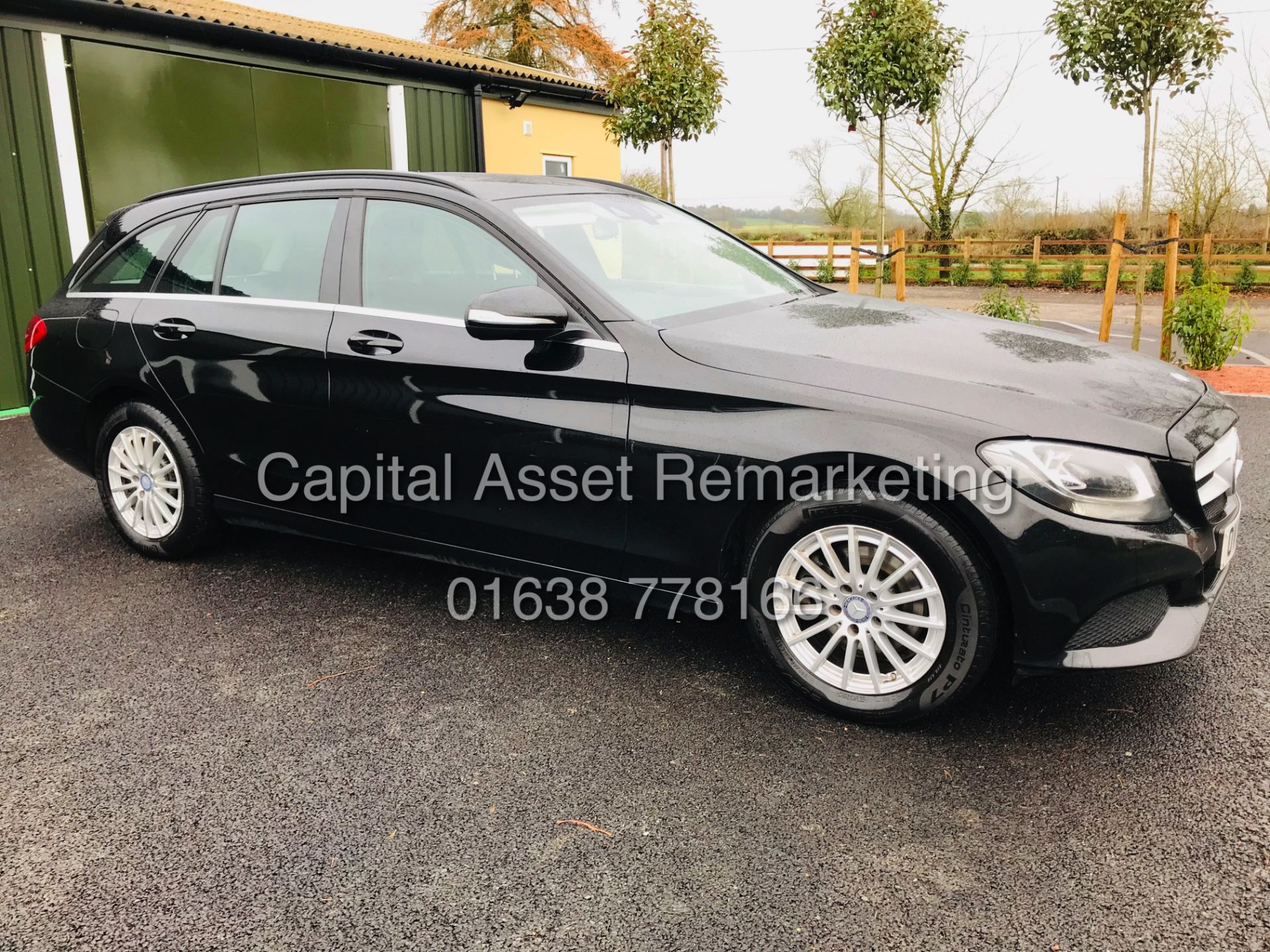 MERCEDES C220d "SPECIAL EQUIPMENT" BLUETHCH ESTATE (15 REG) 1 OWNER - SAT NAV - LEATHER -REAR CAMERA