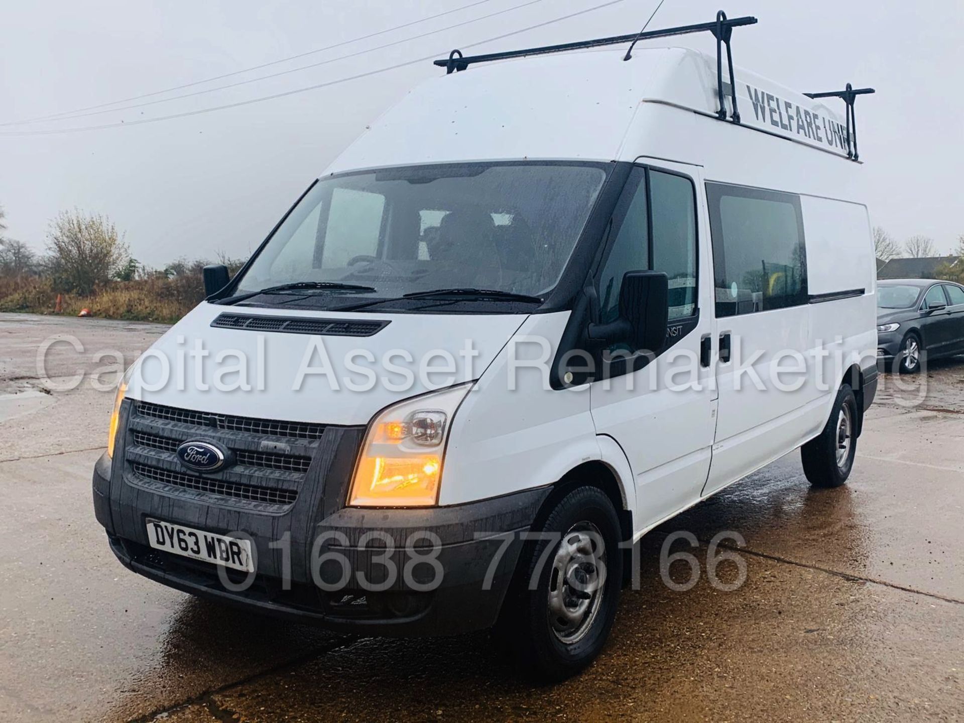 FORD TRANSIT T350 *LWB - 7 SEATER MESSING UNIT* (2014 MODEL) '2.4 TDCI - 6 SPEED' *ON BOARD TOILET* - Image 2 of 30