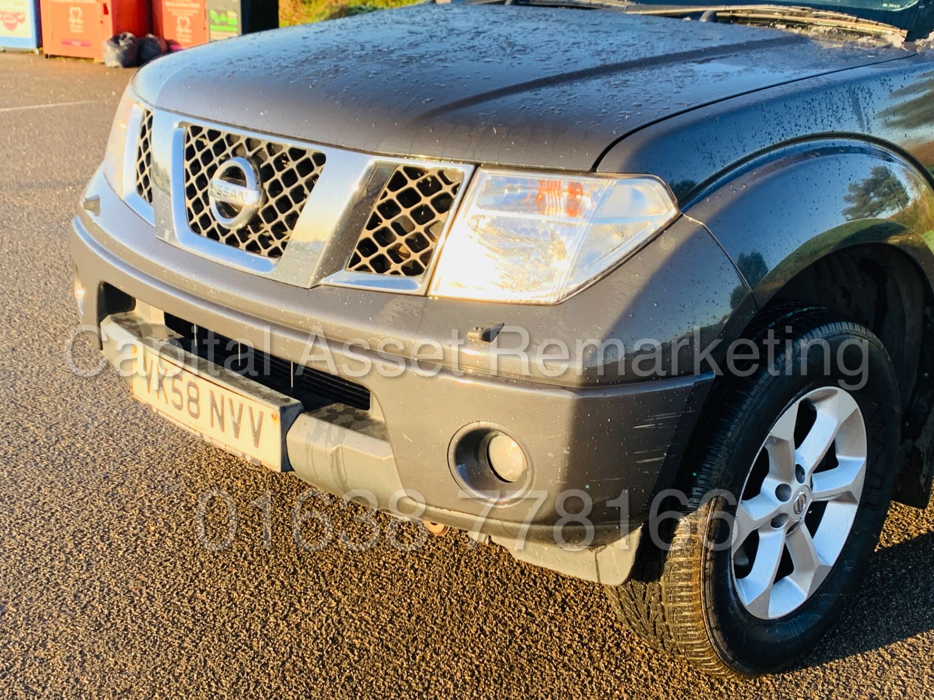 NISSAN NAVARA *OUTLAW* DOUBLE CAB PICK-UP *4X4* (2009) '2.5 DCI-171 BHP- 6 SPEED' *AIR CON* (NO VAT) - Image 13 of 42