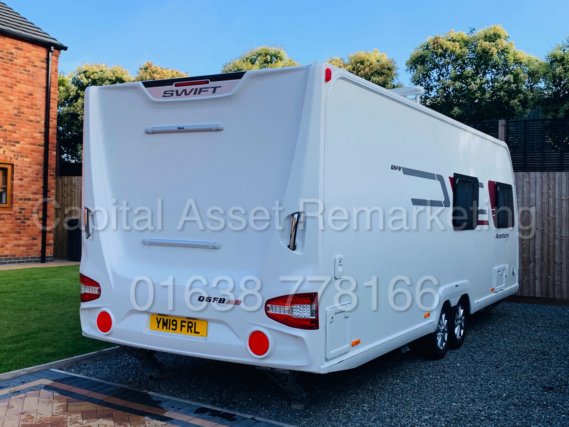 SWIFT ADVENTURA Q6 FB 6 BERTH LUXURY TOURING CARAVAN *2019* UK SUPPLIED - MASSIVE SPEC - END BEDROOM - Image 8 of 37