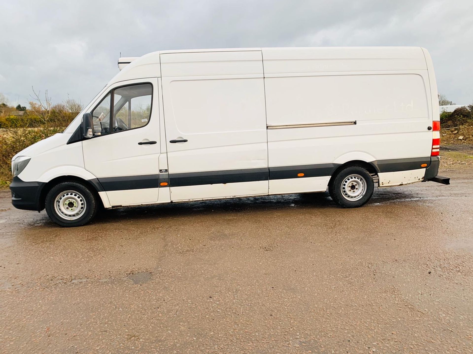 MERCEDES SPRINTER 313CDI "LWB" HIGH ROOF - FRIDGE / FREEZER VAN - 14 REG - NEW SHAPE - 1 KEEPER - - Image 2 of 21