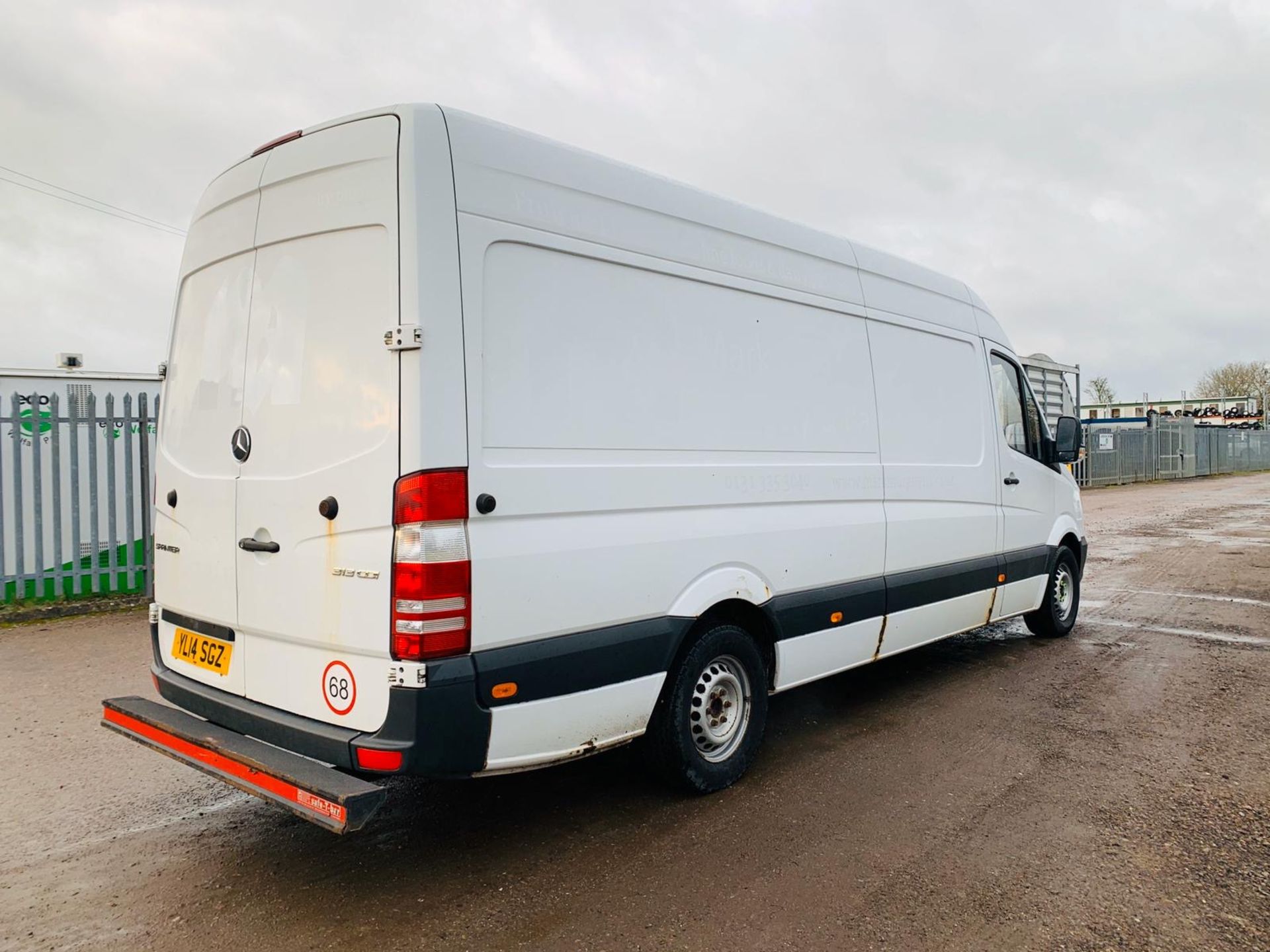 MERCEDES SPRINTER 313CDI "LWB" HIGH ROOF - FRIDGE / FREEZER VAN - 14 REG - NEW SHAPE - 1 KEEPER - - Image 14 of 21