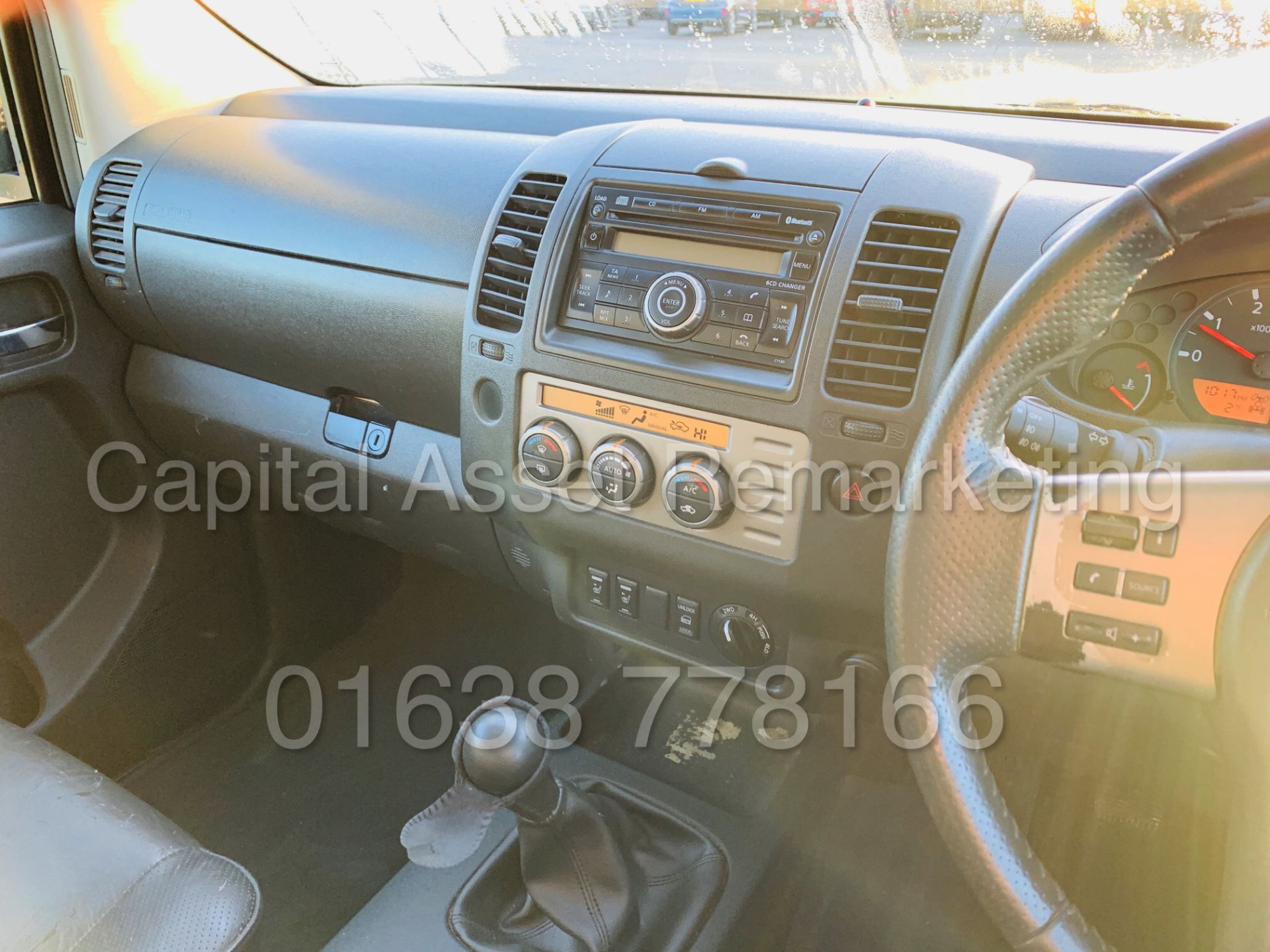 NISSAN NAVARA *OUTLAW* DOUBLE CAB PICK-UP *4X4* (2009) '2.5 DCI-171 BHP- 6 SPEED' *AIR CON* (NO VAT) - Image 36 of 42