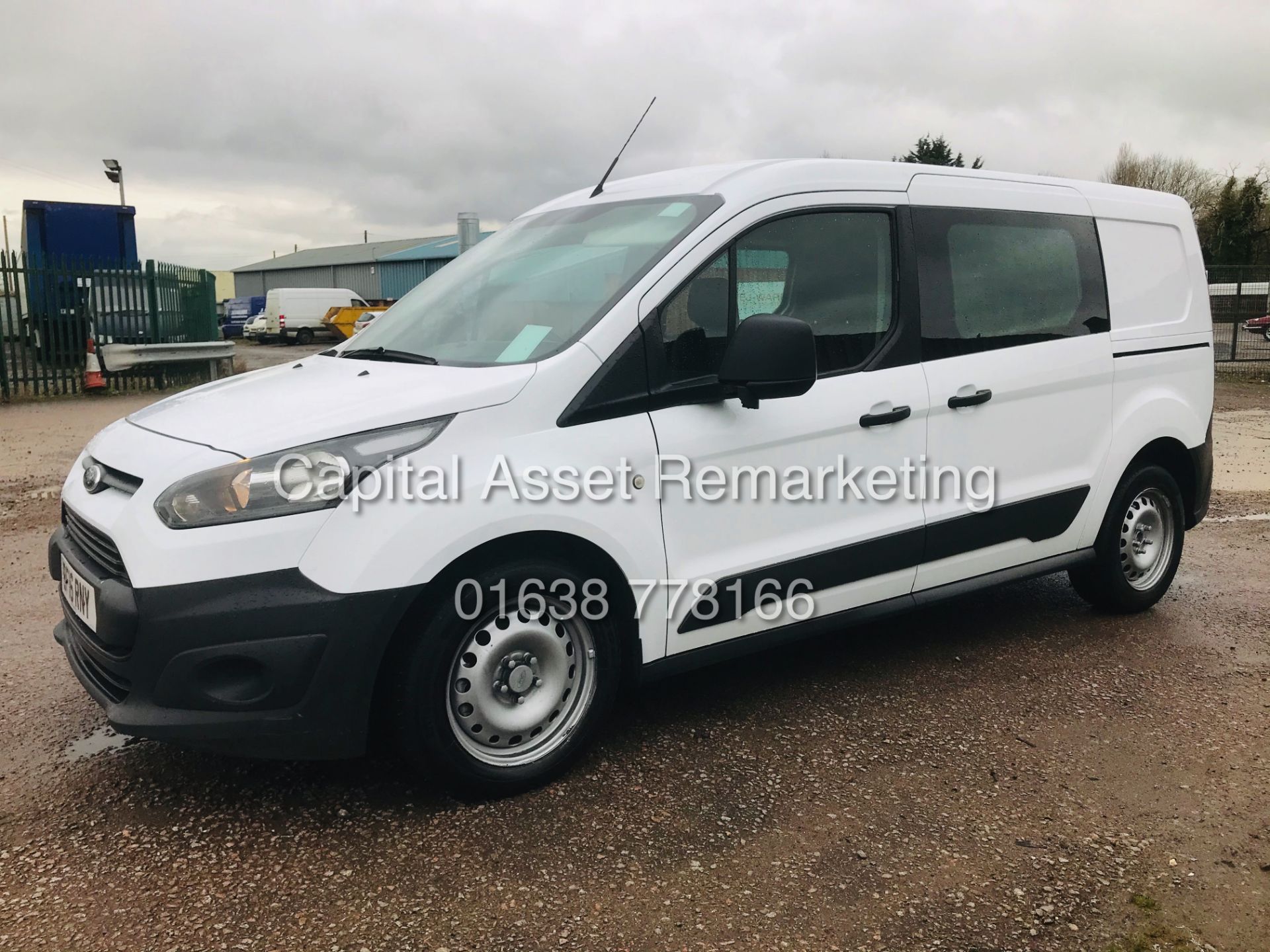 FORD TRANSIT CONNECT 1.6TDCI "5 SEATER DUALINER / COMBI VAN" LWB (16 REG - NEW SHAPE) 1 OWNER FSH - Image 3 of 22