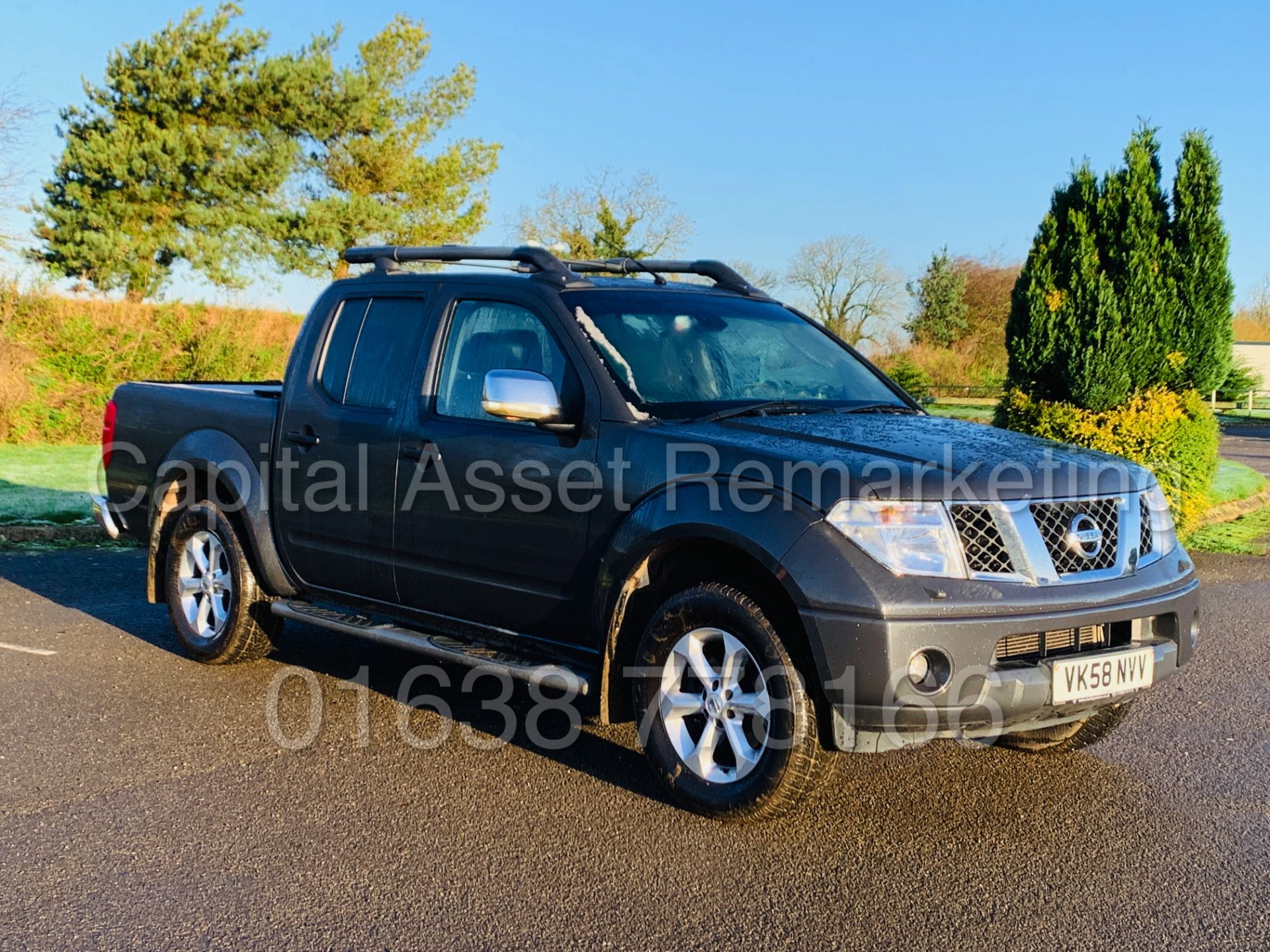 NISSAN NAVARA *OUTLAW* DOUBLE CAB PICK-UP *4X4* (2009) '2.5 DCI-171 BHP- 6 SPEED' *AIR CON* (NO VAT)