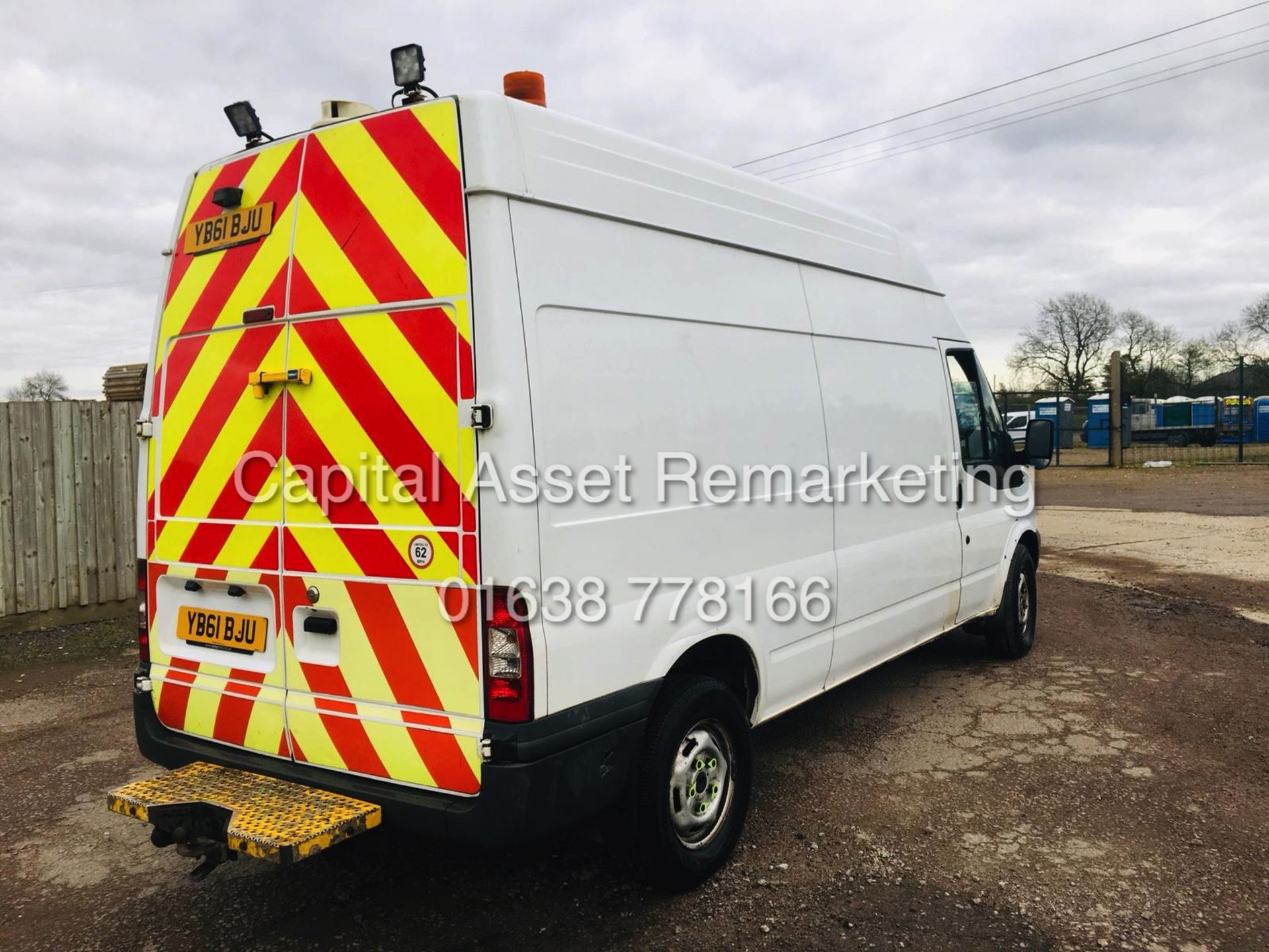 (ON SALE) FORD TRANSIT T350L 2.4TDCI (100) LWB HIGH ROOF UTILITIES VAN - 1 KEEPER - NO VAT!!! - Image 2 of 7