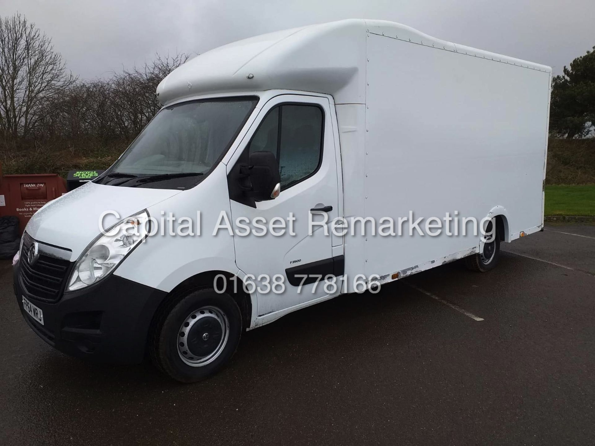 RENAULT MASTER 2.3CDTI "136BHP - 6 SPEED" 15FT LOW-LOADER BODY (2015 MODEL) IDEAL REMOVALS TRUCK - Image 2 of 11