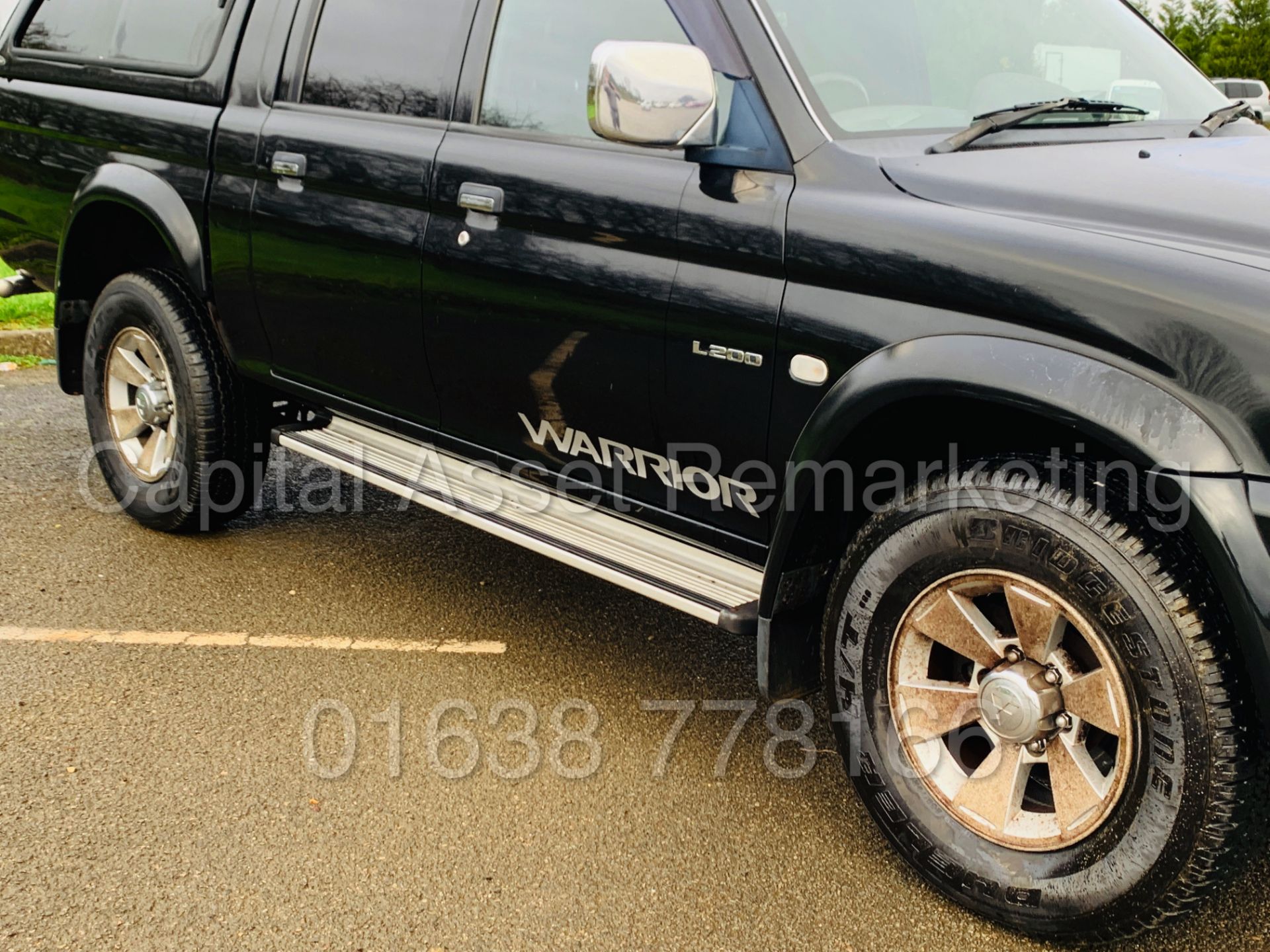 MITSUBISHI L200 *WARRIOR* DOUBLE CAB PICK-UP *4X4* (2005) '2.5 DIESEL - 115 BHP' *AIR CON* (NO VAT) - Image 13 of 36