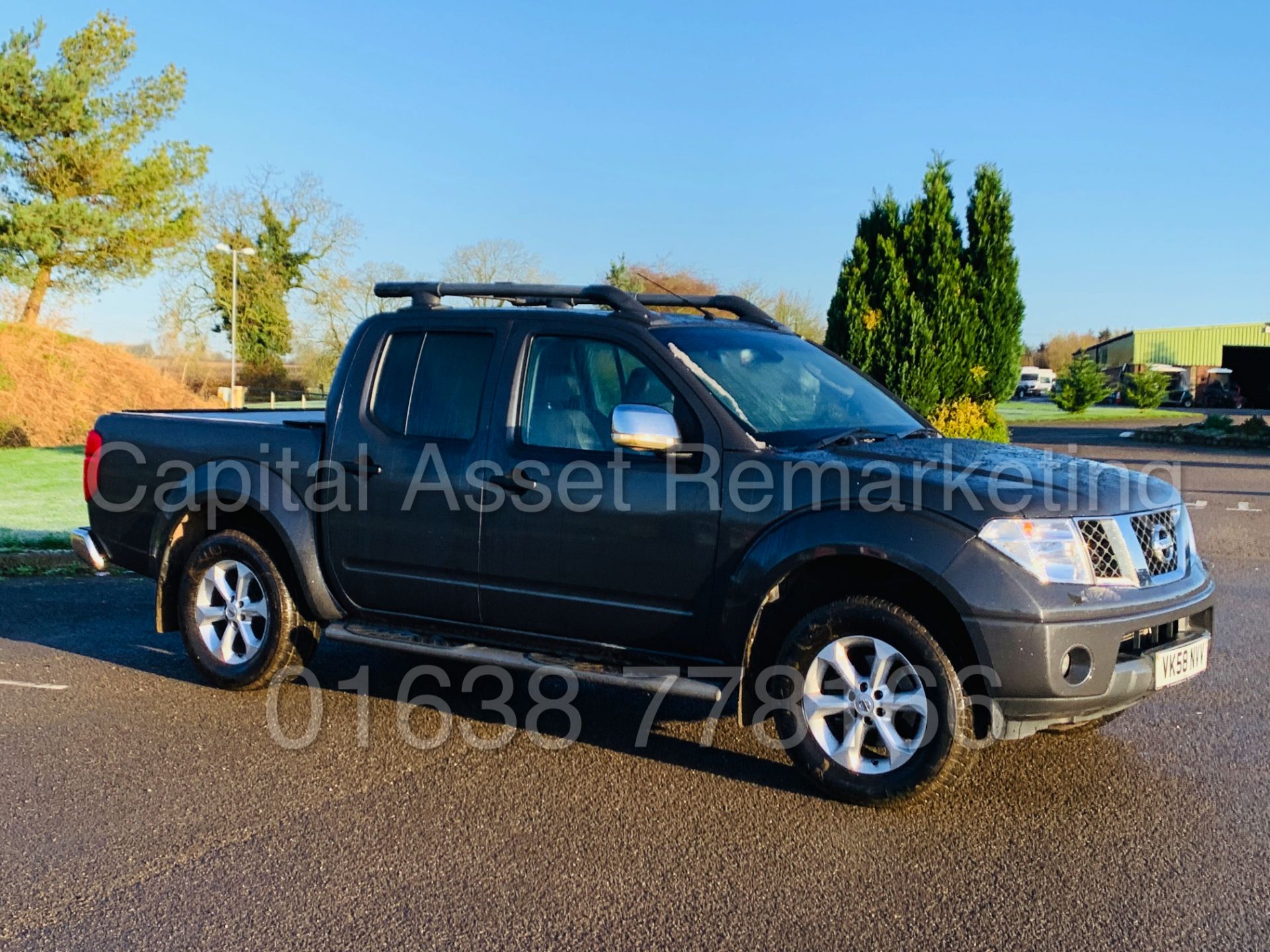 NISSAN NAVARA *OUTLAW* DOUBLE CAB PICK-UP *4X4* (2009) '2.5 DCI-171 BHP- 6 SPEED' *AIR CON* (NO VAT)