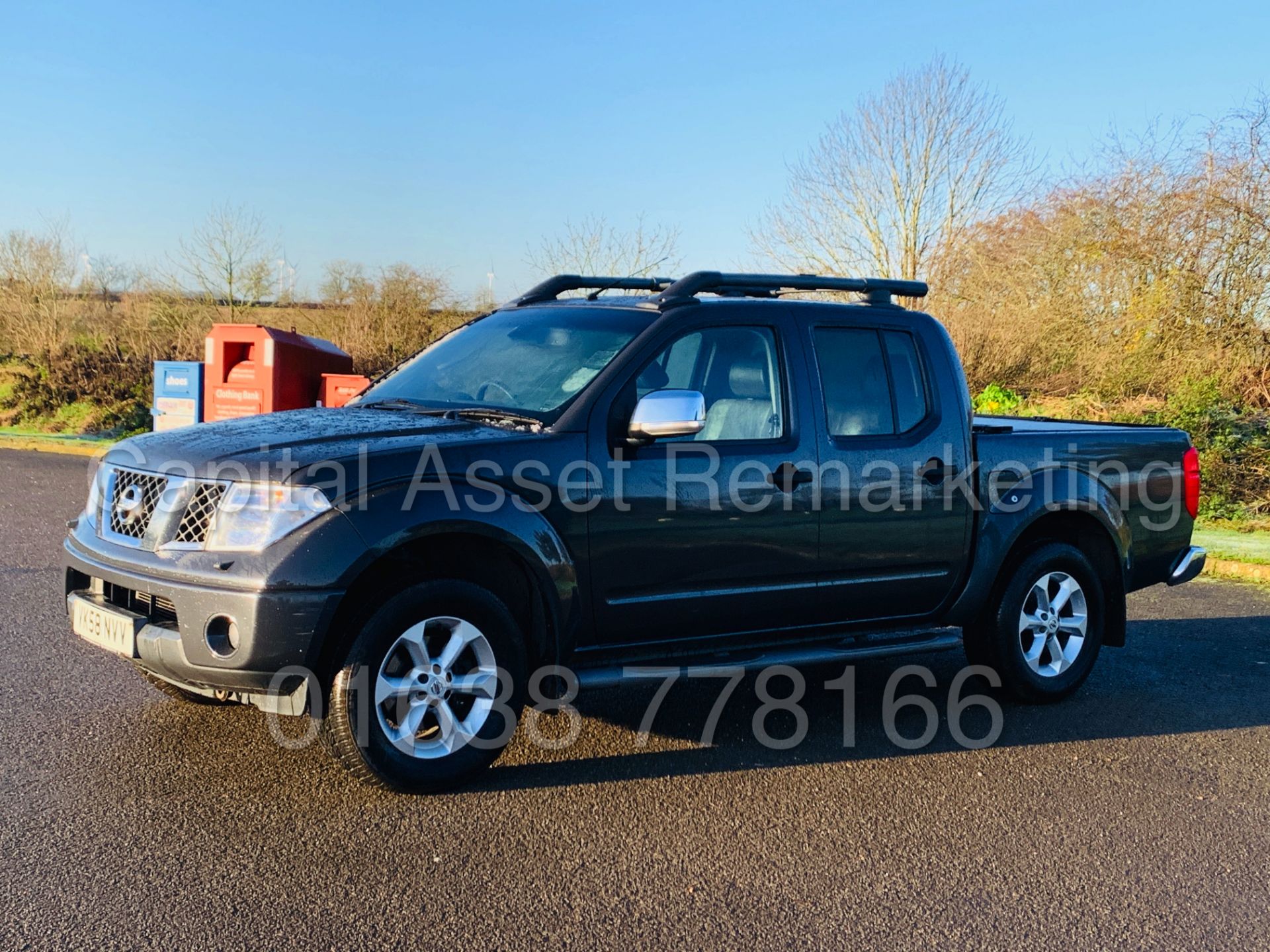 NISSAN NAVARA *OUTLAW* DOUBLE CAB PICK-UP *4X4* (2009) '2.5 DCI-171 BHP- 6 SPEED' *AIR CON* (NO VAT) - Image 5 of 42