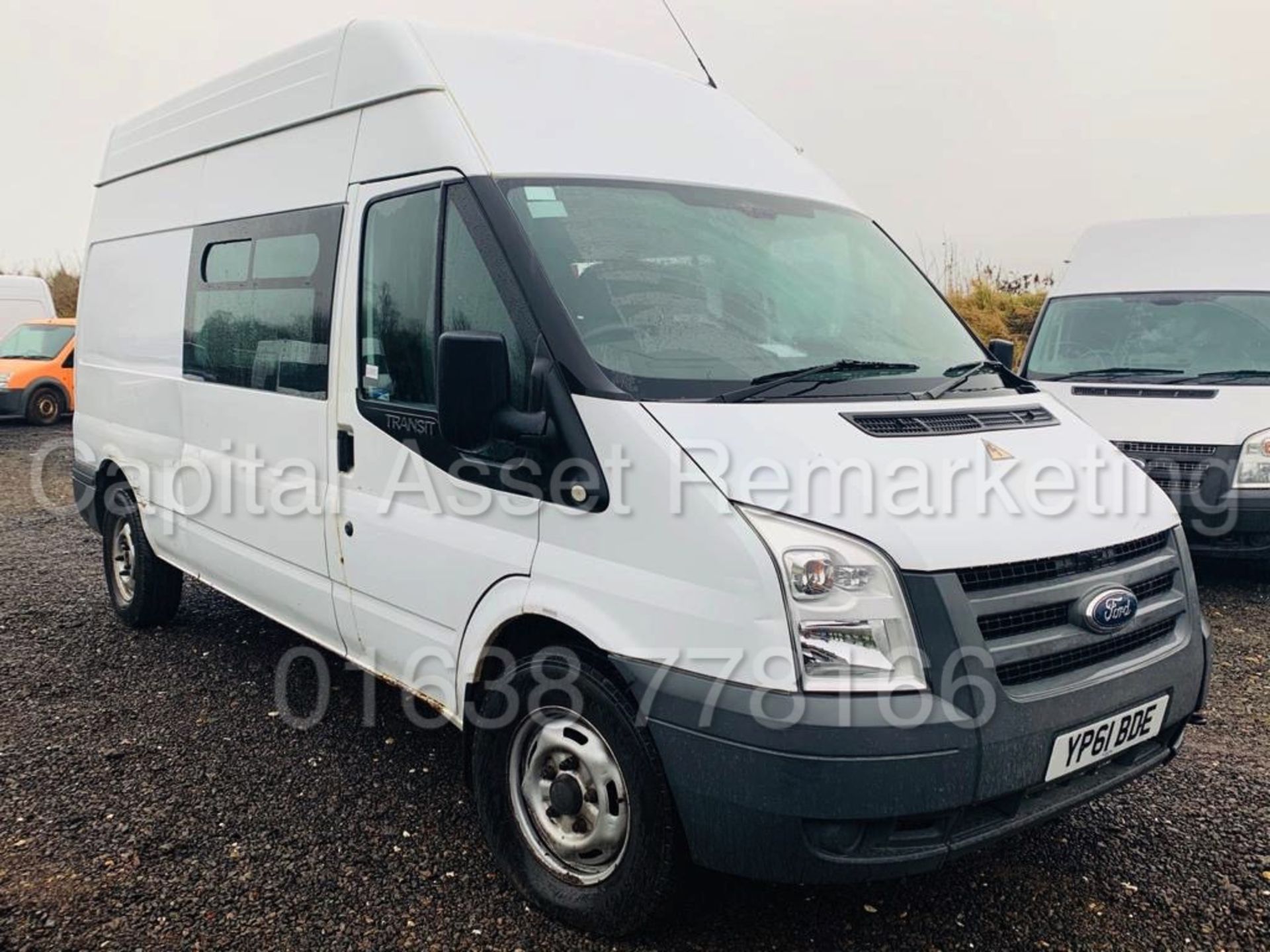 FORD TRANSIT T350 *LWB-MESSING UNIT* (61 REG) '2.4 TDCI -6 SPEED' *61,000 MILES* (1 OWNER) *NO VAT*