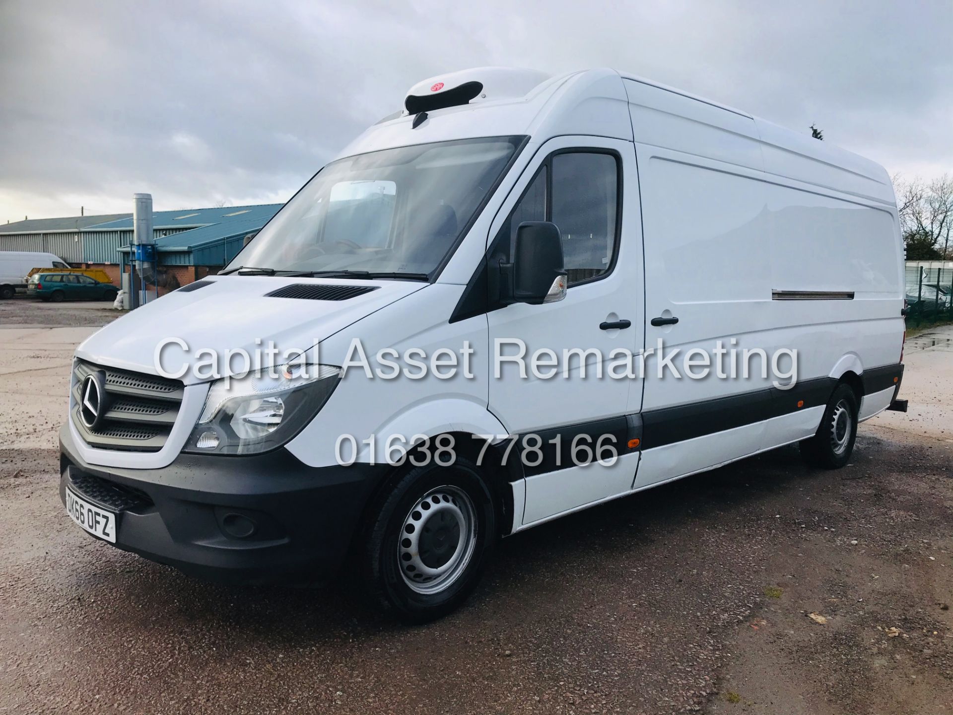 MERCEDES SPRINTER 313CDI (66 REG) FRIDGE / FREEZER VAN *1 OWNER FSH* GAH UNIT *ULEZ COMPLIANT* REAR - Image 6 of 23