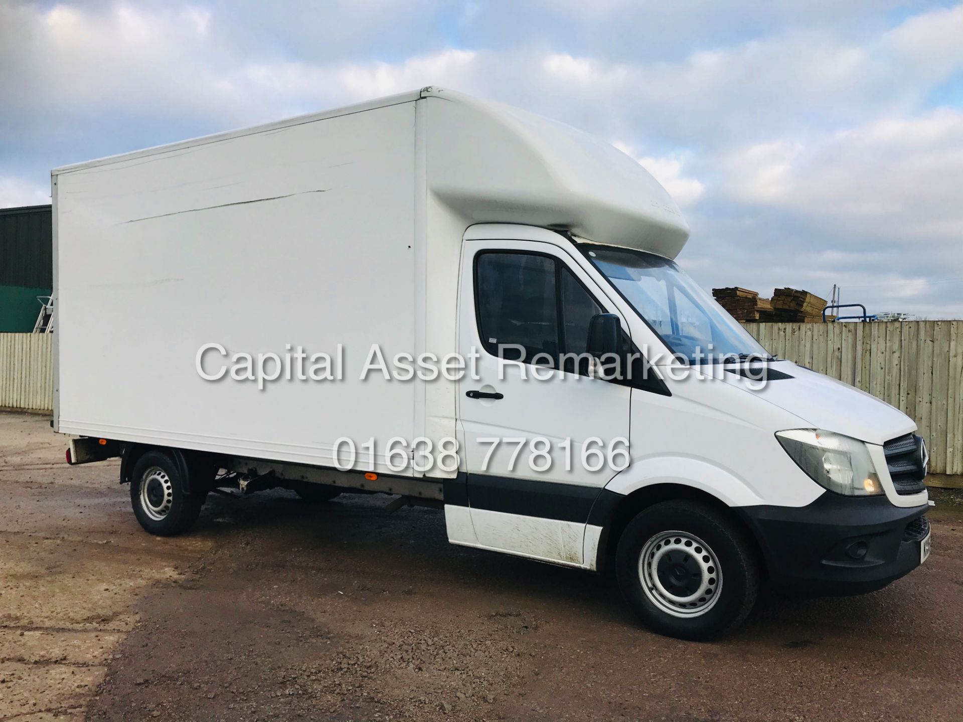 MERCEDES SPRINTER 313CDI "130BHP-6 SPEED 14FT LUTON (16 REG) CRUISE-ELEC PACK-MFSW *IDEAL REMOVALES*