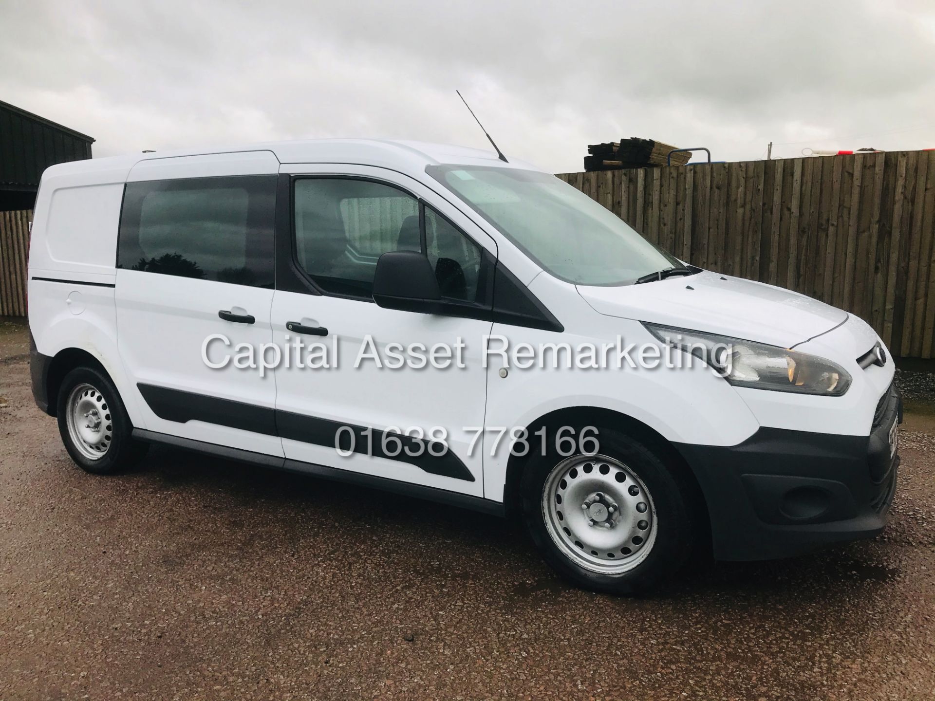 FORD TRANSIT CONNECT 1.6TDCI "5 SEATER DUALINER/CREW/COMBI VAN" 230 LWB (16 REG) 1 OWNER FSH *RARE*