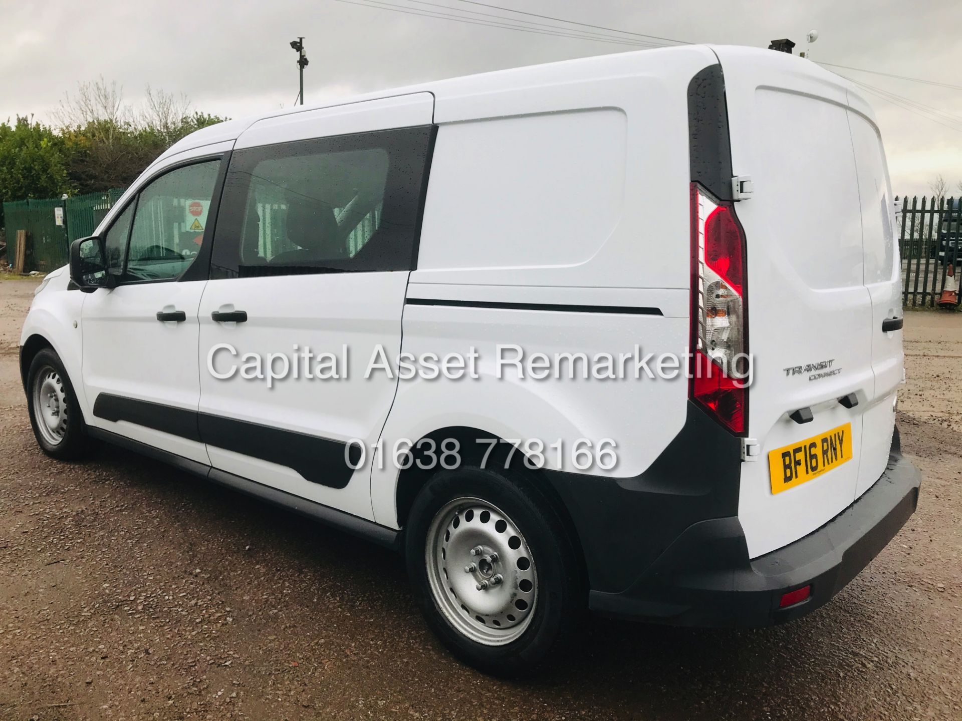 FORD TRANSIT CONNECT 1.6TDCI "5 SEATER DUALINER/CREW/COMBI VAN" 230 LWB (16 REG) 1 OWNER FSH *RARE* - Image 7 of 21