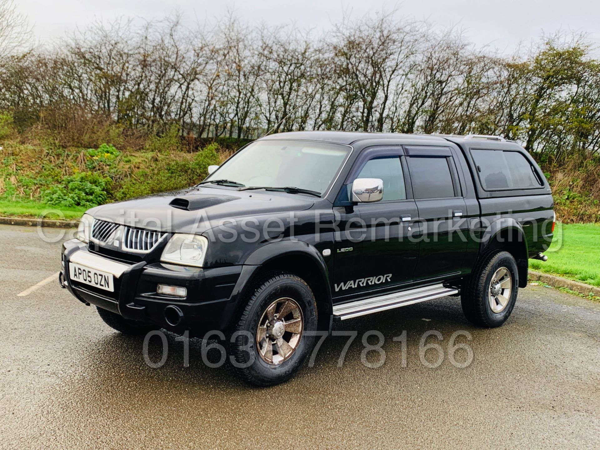 MITSUBISHI L200 *WARRIOR* DOUBLE CAB PICK-UP *4X4* (2005) '2.5 DIESEL - 115 BHP' *AIR CON* (NO VAT) - Image 3 of 36