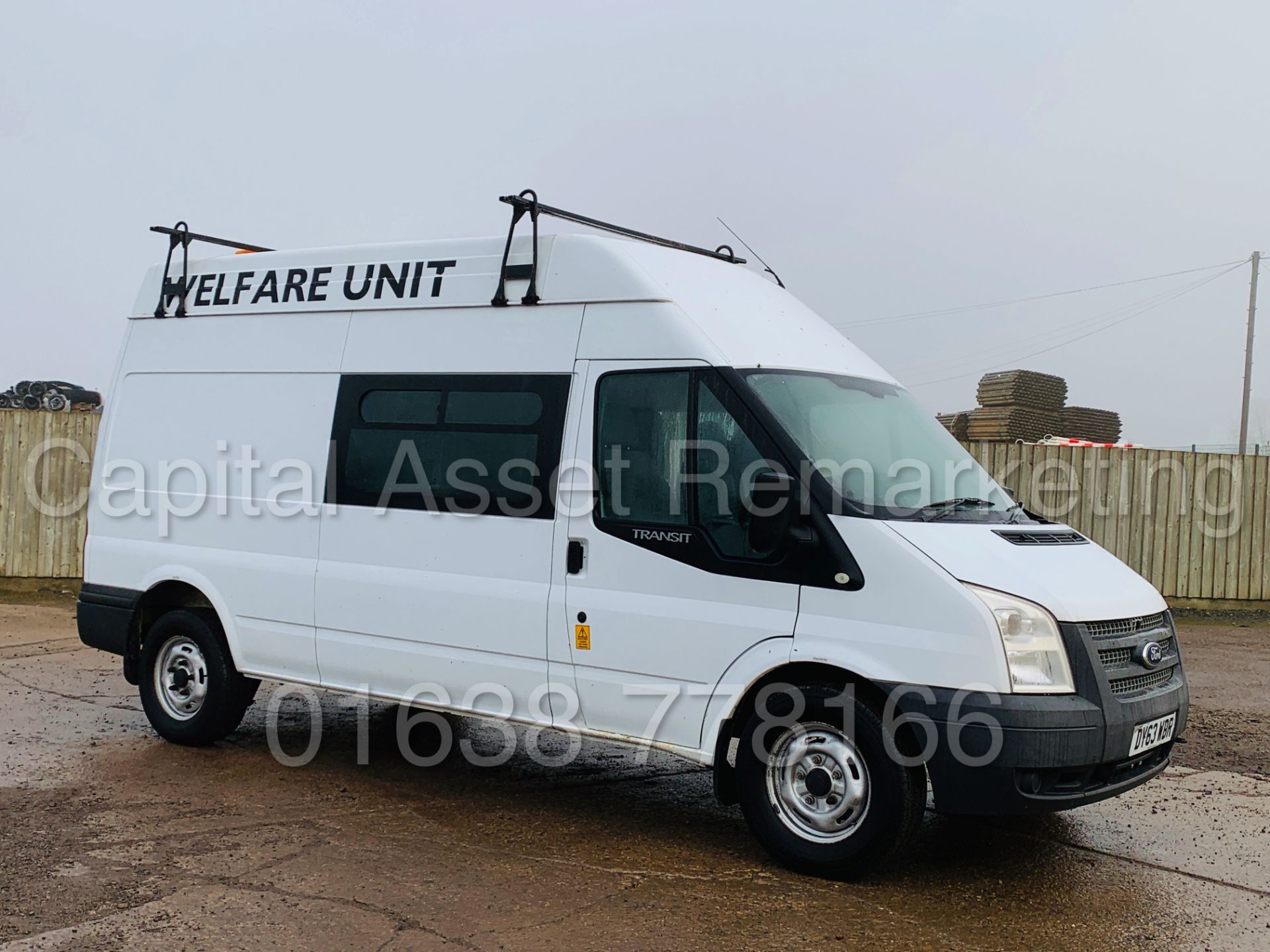 FORD TRANSIT T350 *LWB - 7 SEATER MESSING UNIT* (2014 MODEL) '2.4 TDCI - 6 SPEED' *ON BOARD TOILET*