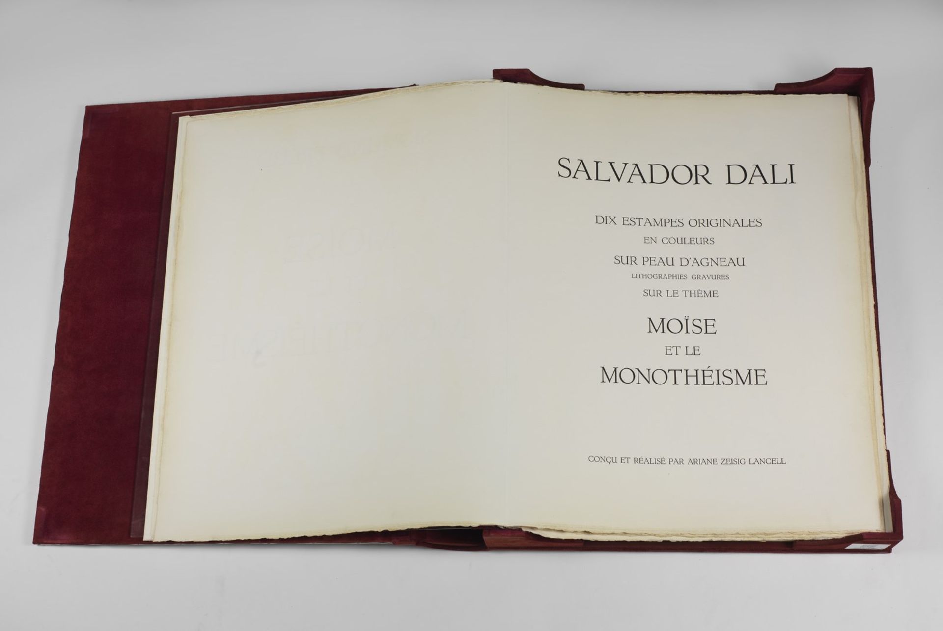 SALVADOR DALI' Sigmund Freud - Moise et le Monthéisme. - Bild 9 aus 15