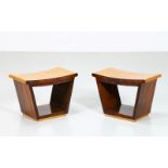 OSVALDO BORSANI Attributed Pair of stools.