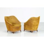 ISA BERGAMO Pair of armchair.