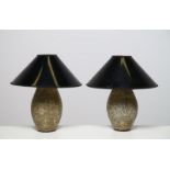 MANIFATTURA ITALIANA Pair of table lamps.