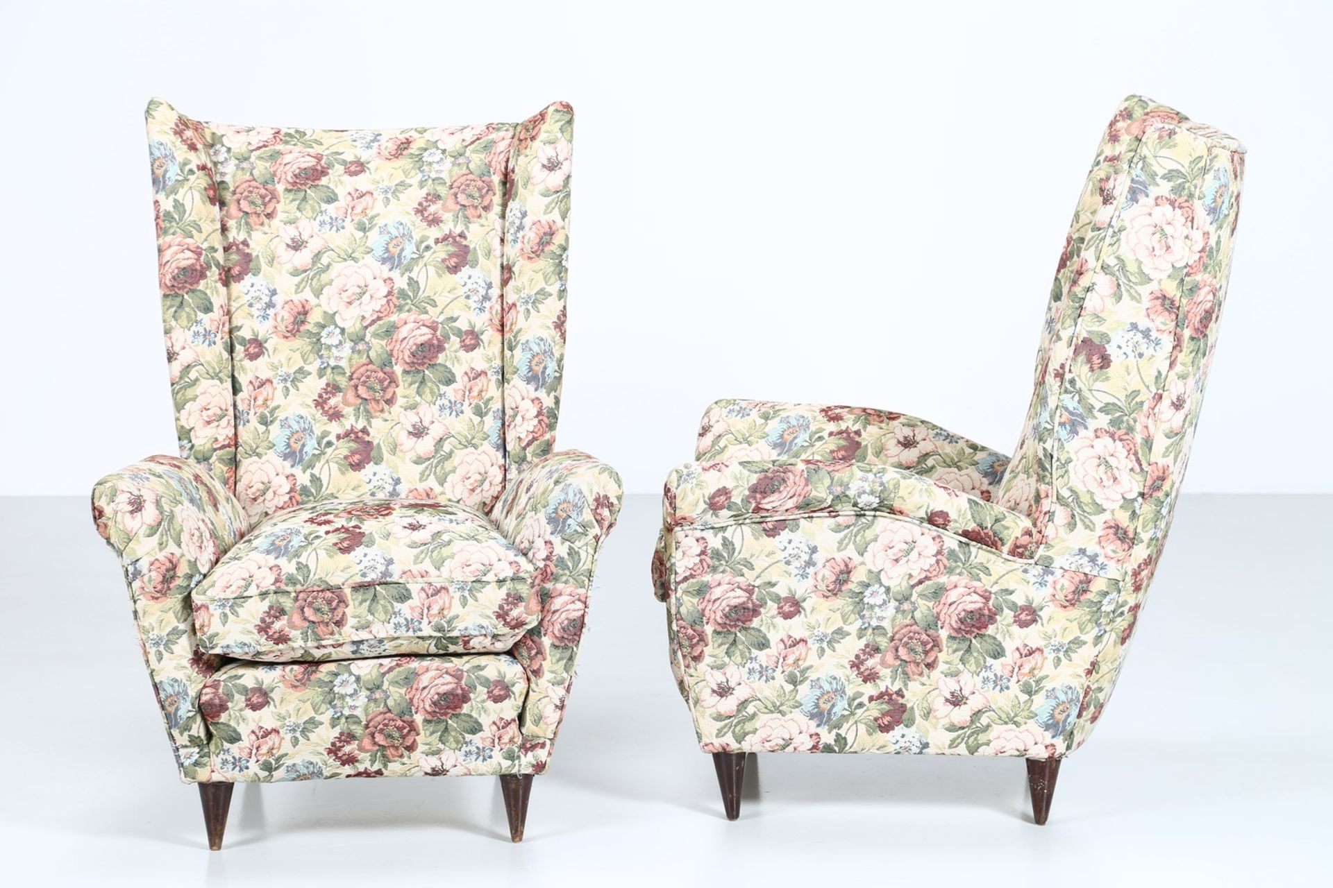 GIO' PONTI Attributed to. Pair of armchairs. - Bild 5 aus 7