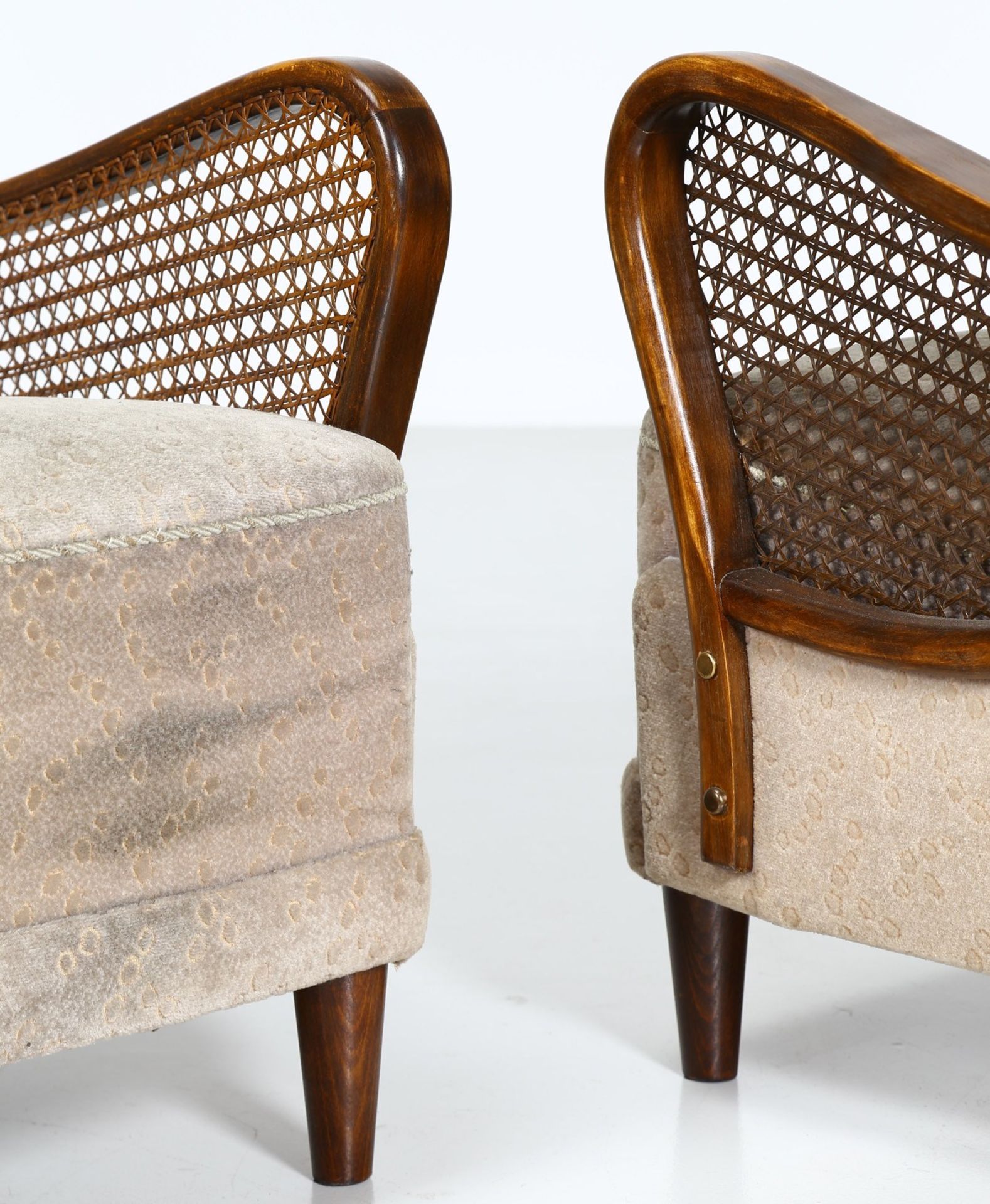 MANIFATTURA ITALIANA Pair of armchairs. - Bild 2 aus 8