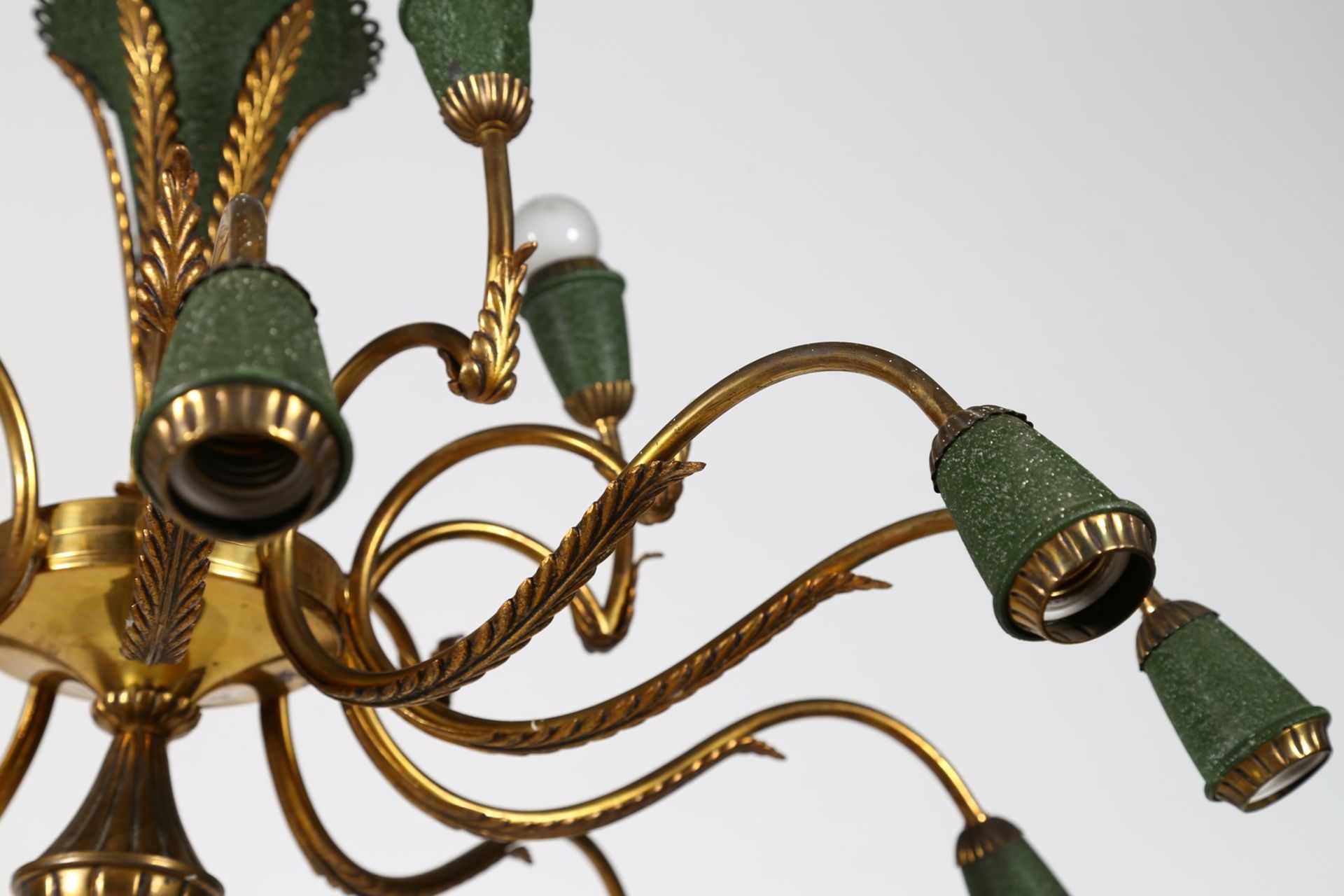 MANIFATTURA ITALIANA Chandelier. - Bild 5 aus 5