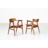 FRATELLI FORNASARIG Pair of armchairs.