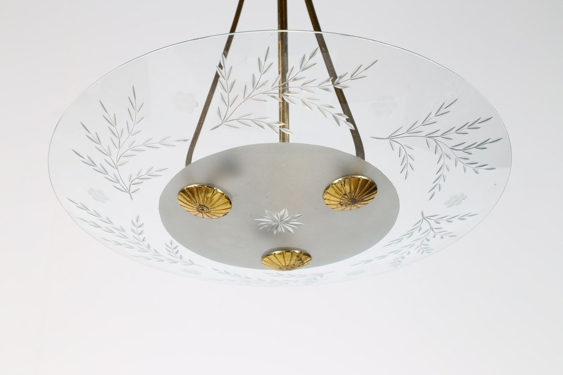 MANIFATTURA ITALIANA Chandelier. - Bild 2 aus 5