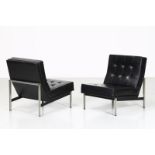 FLORENCE KNOLL BASSETT Pair of armchairs.