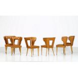 MARIO GOTTARDI Six chairs.