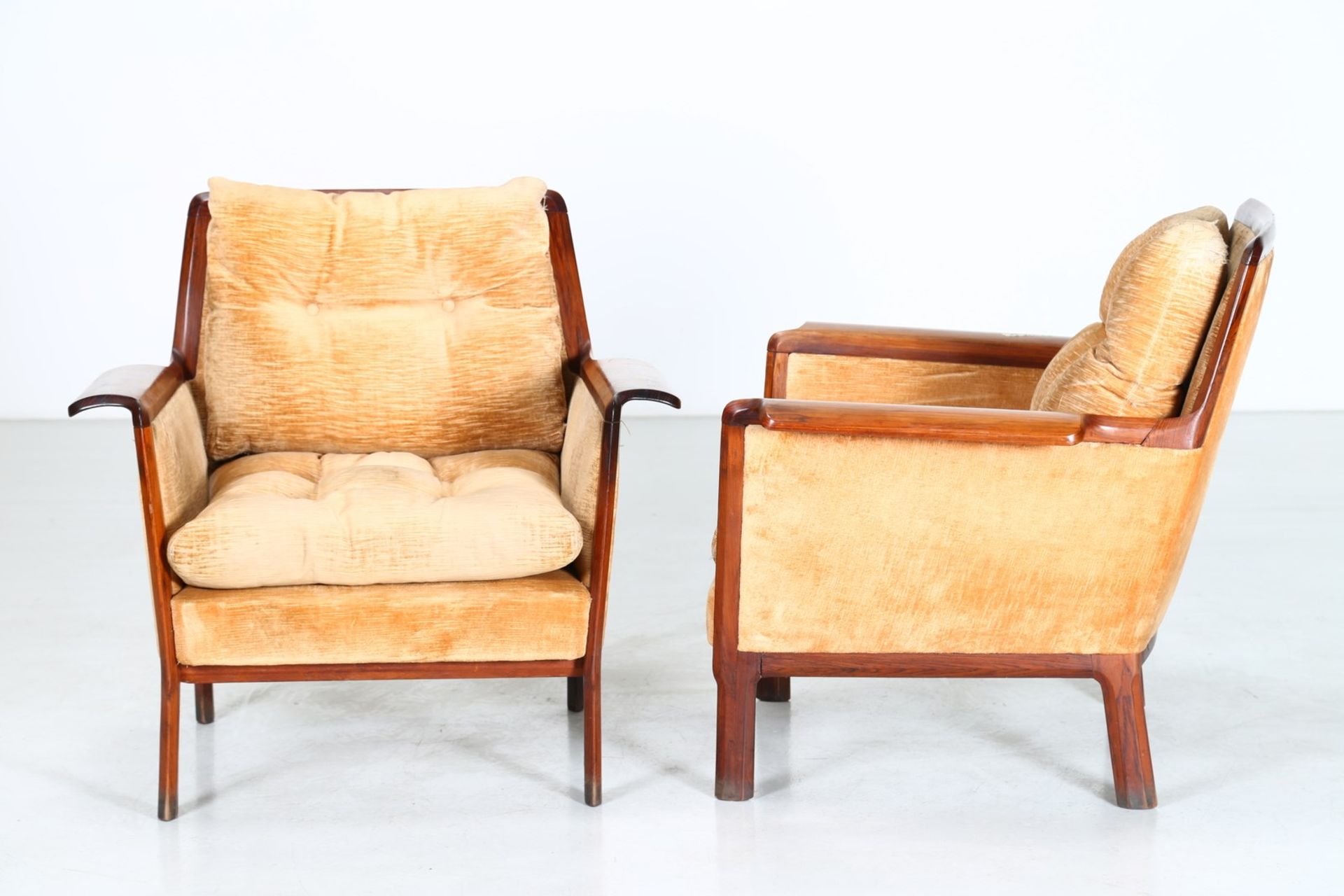 LUIGI SCREMIN Attributed Pair of armchairs. - Bild 8 aus 9