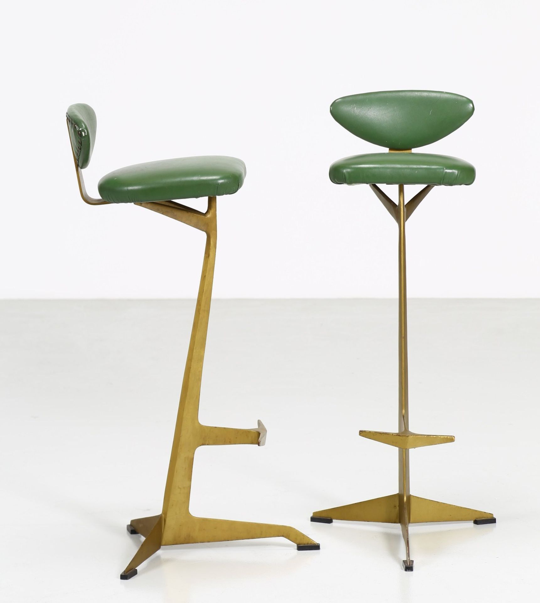 LEONARDO RICCI Pair of stools. - Bild 2 aus 7