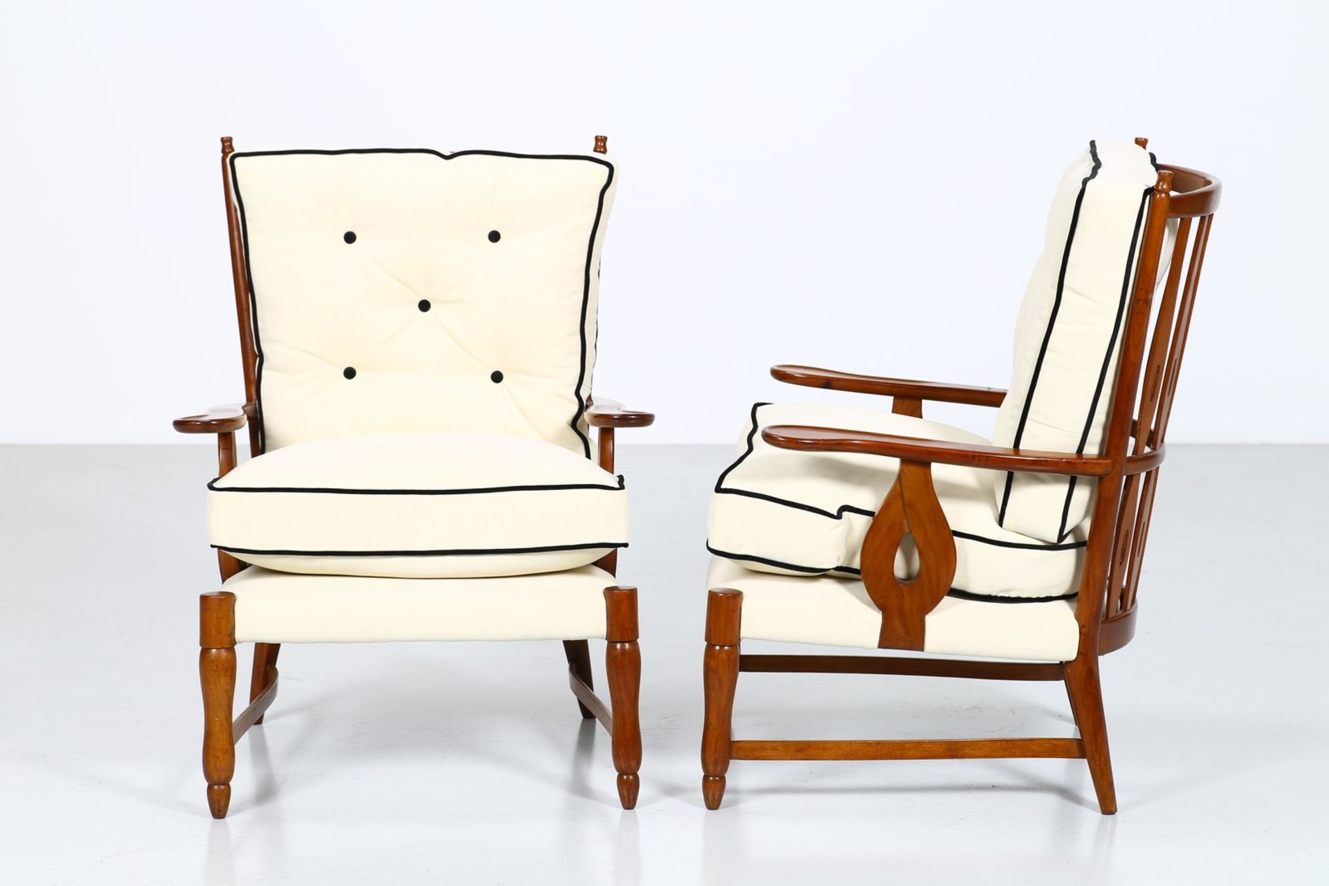 PAOLO BUFFA Pair of armchairs. - Bild 7 aus 7