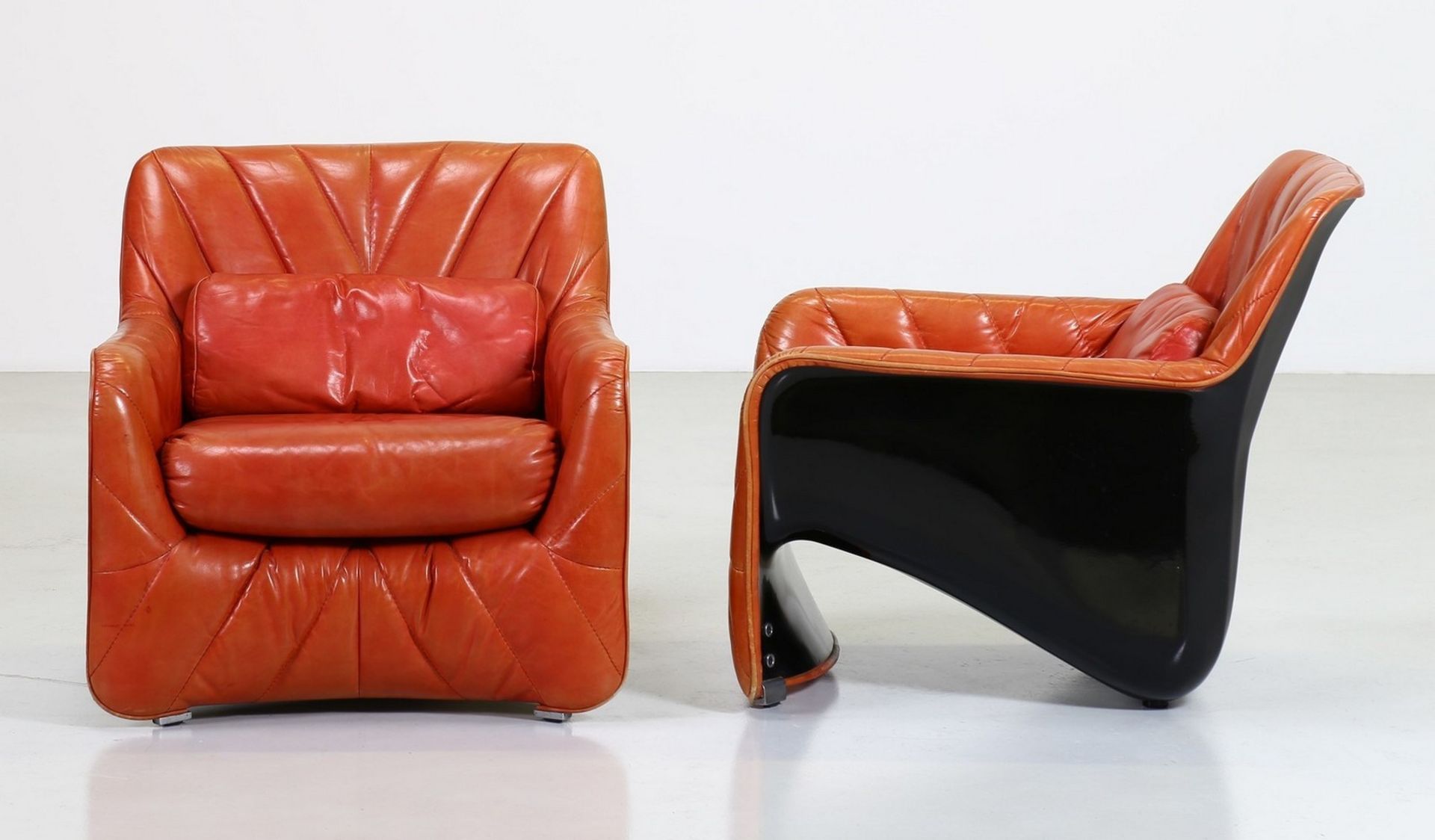 CARLO BARTOLI Pair of armchairs. - Bild 2 aus 7