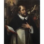 ARTISTA DEL XVIII SECOLO Saint Domenico of Guzman. .