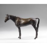MANIFATTURA DEL XIX SECOLO Bronze horse.