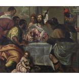 ARTISTA DEL XVI-XVII SECOLO From Veronese. Dinner at Emmaus.