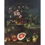 GIOVANNI STANCHI Sitll life of fruits.